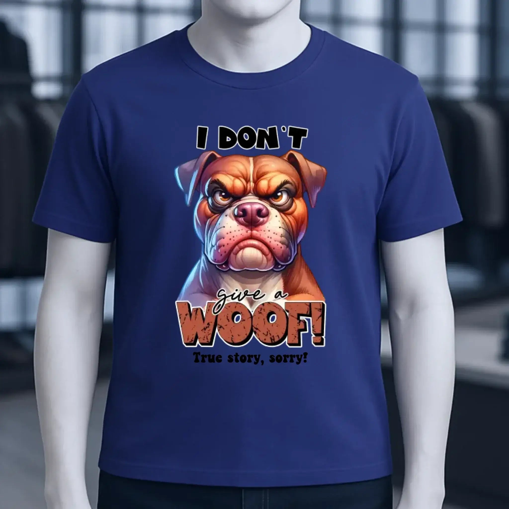 Woof! • Hund • Unisex Premium T-Shirt XS-5XL aus Bio-Baumwolle für Damen & Herren • Exklusivdesign • personalisiert