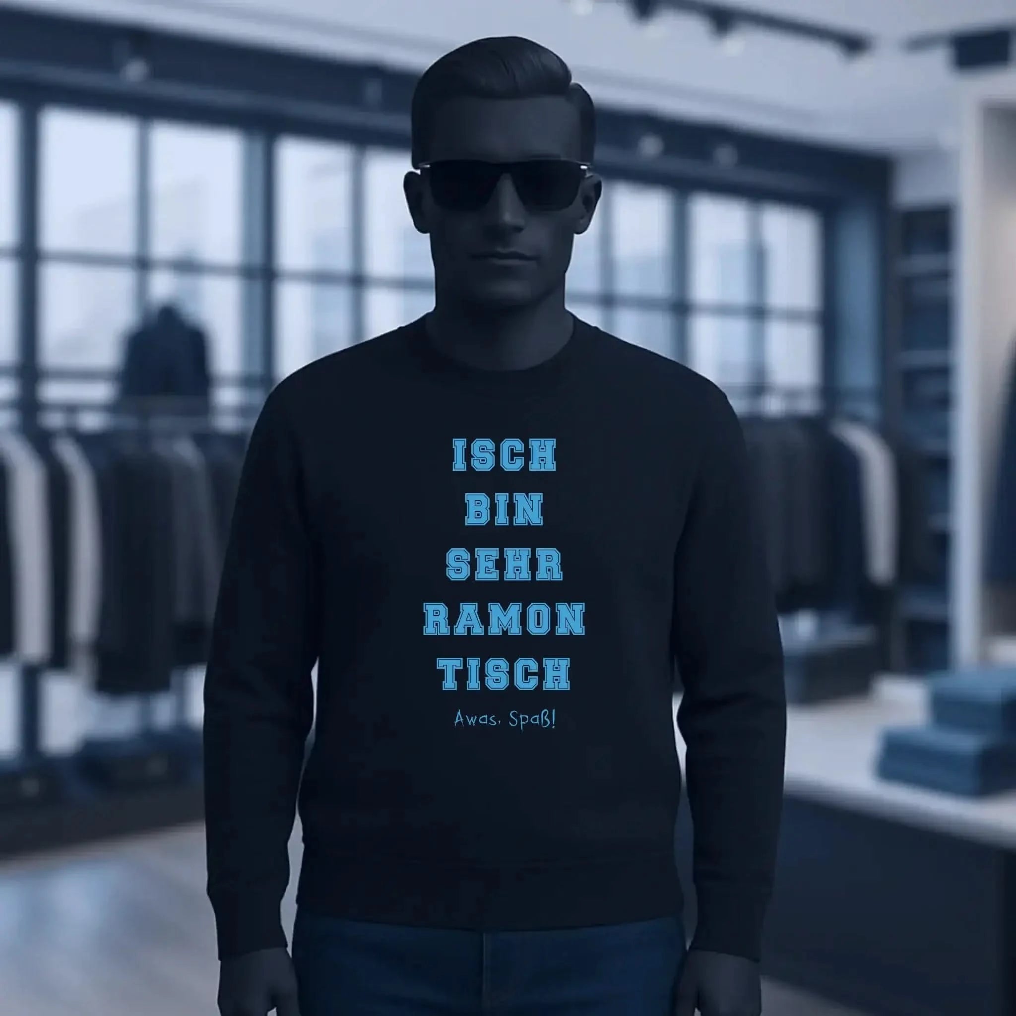 Wunschtext 2-teilig • Unisex Sweatshirt Bio-Baumwolle in 4 Farben XS-3XL • personalisiert