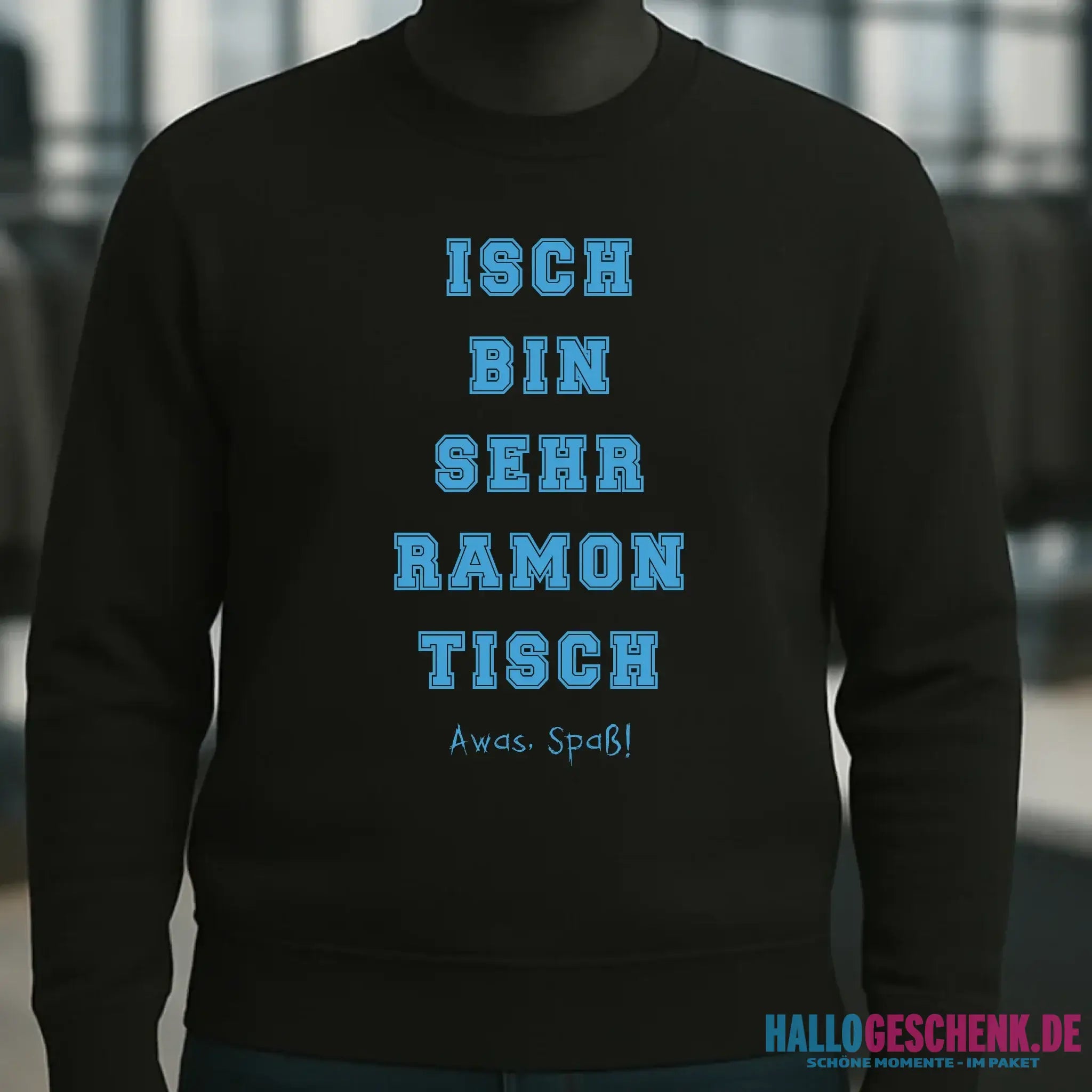 Wunschtext 2-teilig • Unisex Sweatshirt Bio-Baumwolle in 4 Farben XS-3XL • personalisiert