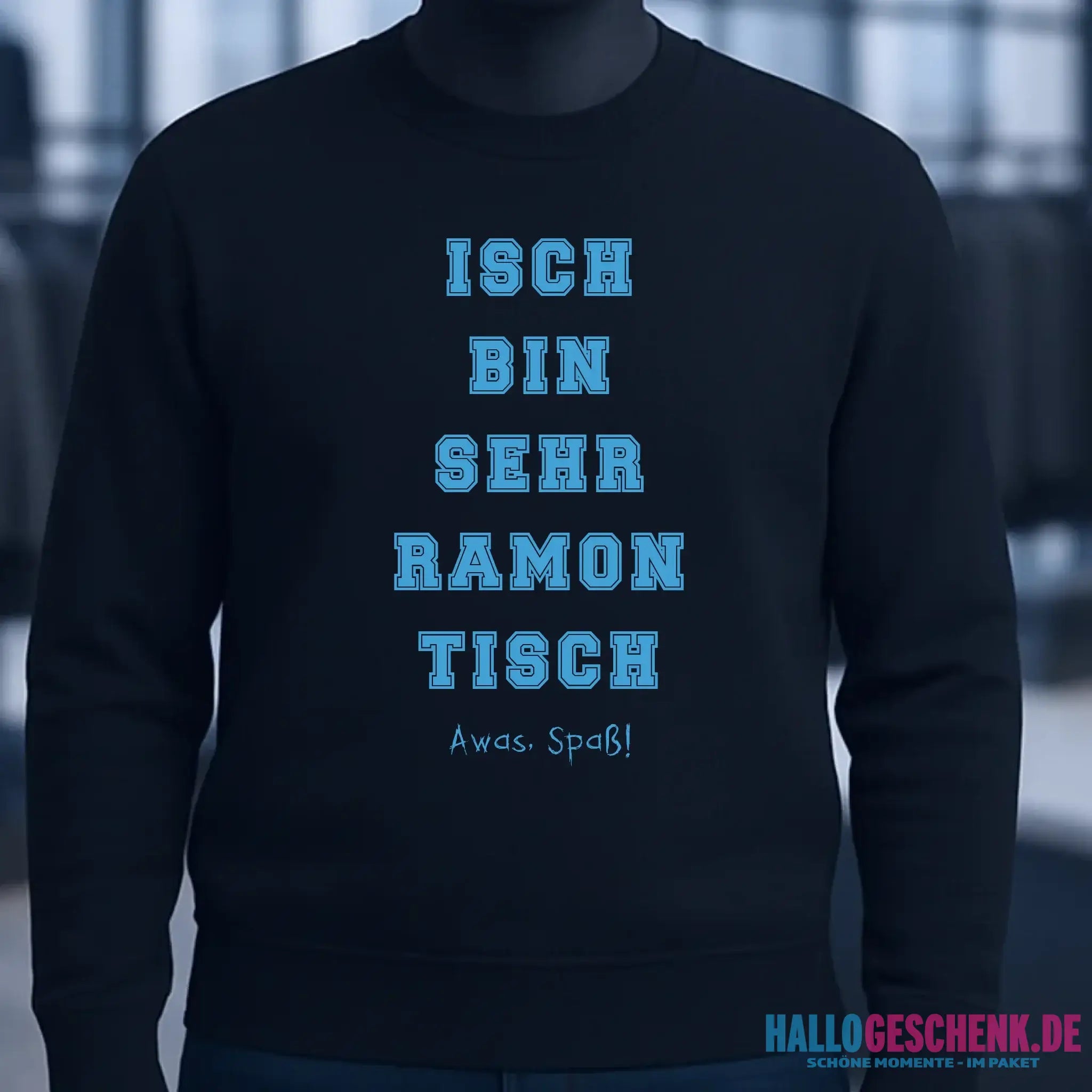 Wunschtext 2-teilig • Unisex Sweatshirt Bio-Baumwolle in 4 Farben XS-3XL • personalisiert