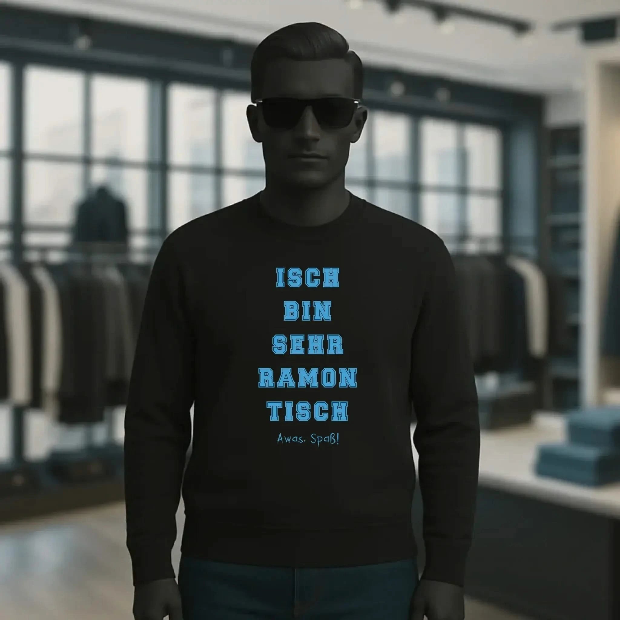 Wunschtext 2-teilig • Unisex Sweatshirt Bio-Baumwolle in 4 Farben XS-3XL • personalisiert