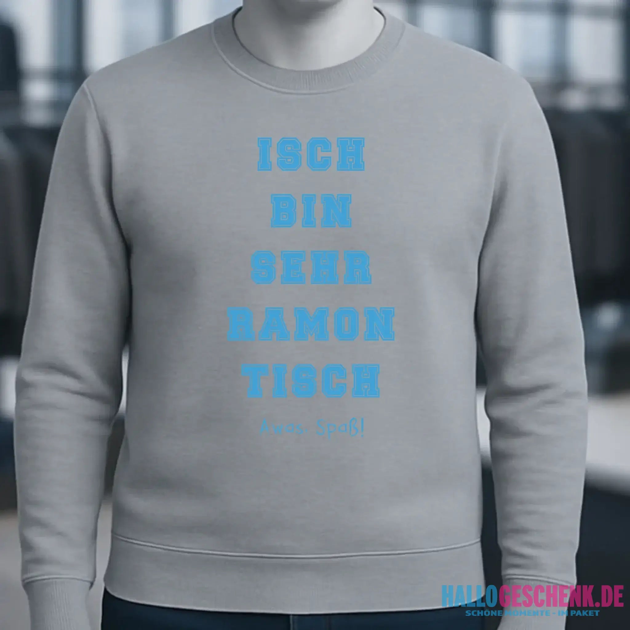 Wunschtext 2-teilig • Unisex Sweatshirt Bio-Baumwolle in 4 Farben XS-3XL • personalisiert
