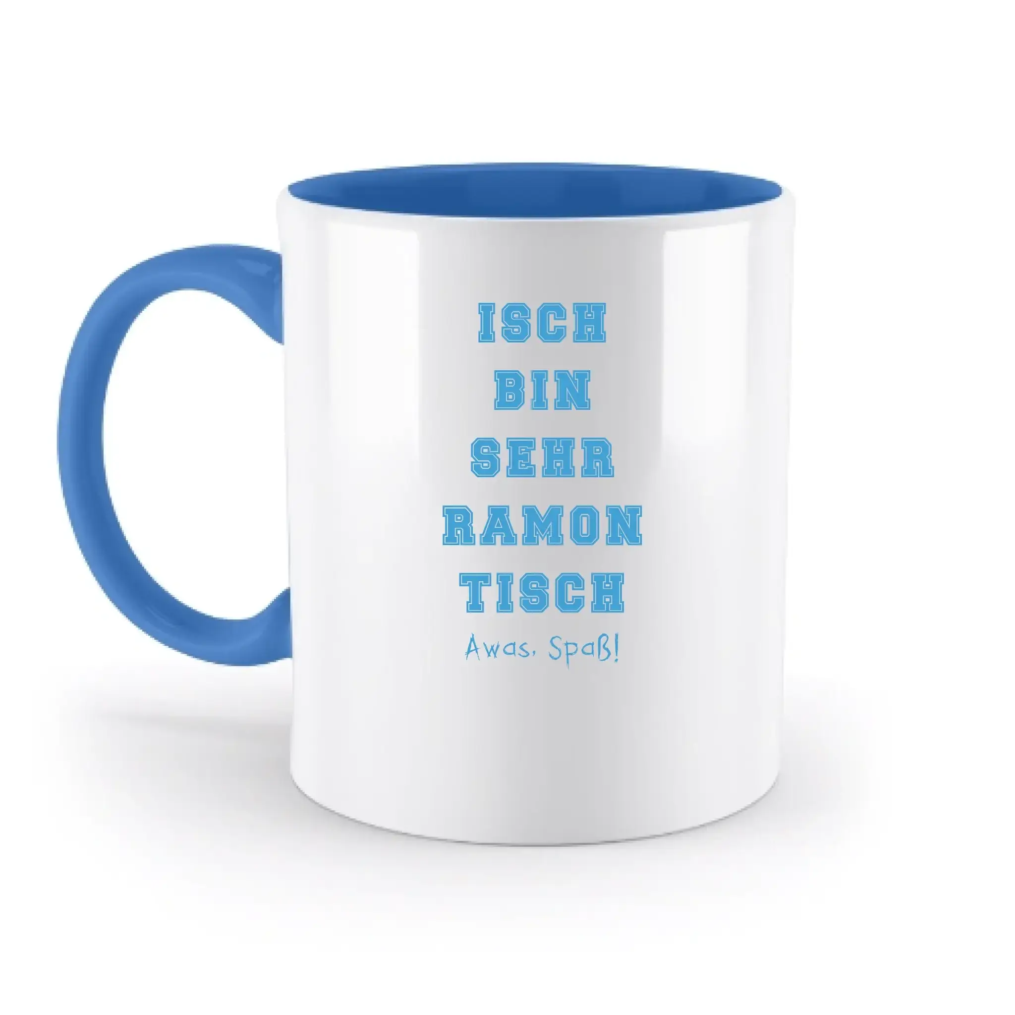 Wunschtext 2-teilig • zweifarbige Tasse • Exklusivdesign • personalisiert