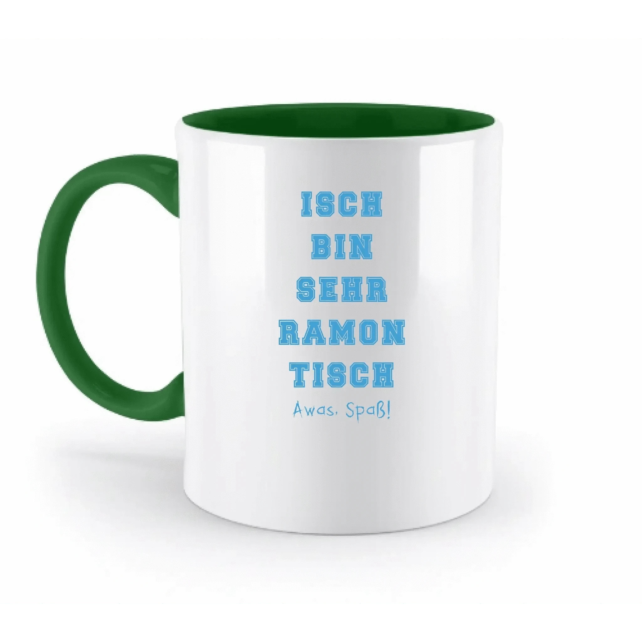 Wunschtext 2-teilig • zweifarbige Tasse • Exklusivdesign • personalisiert