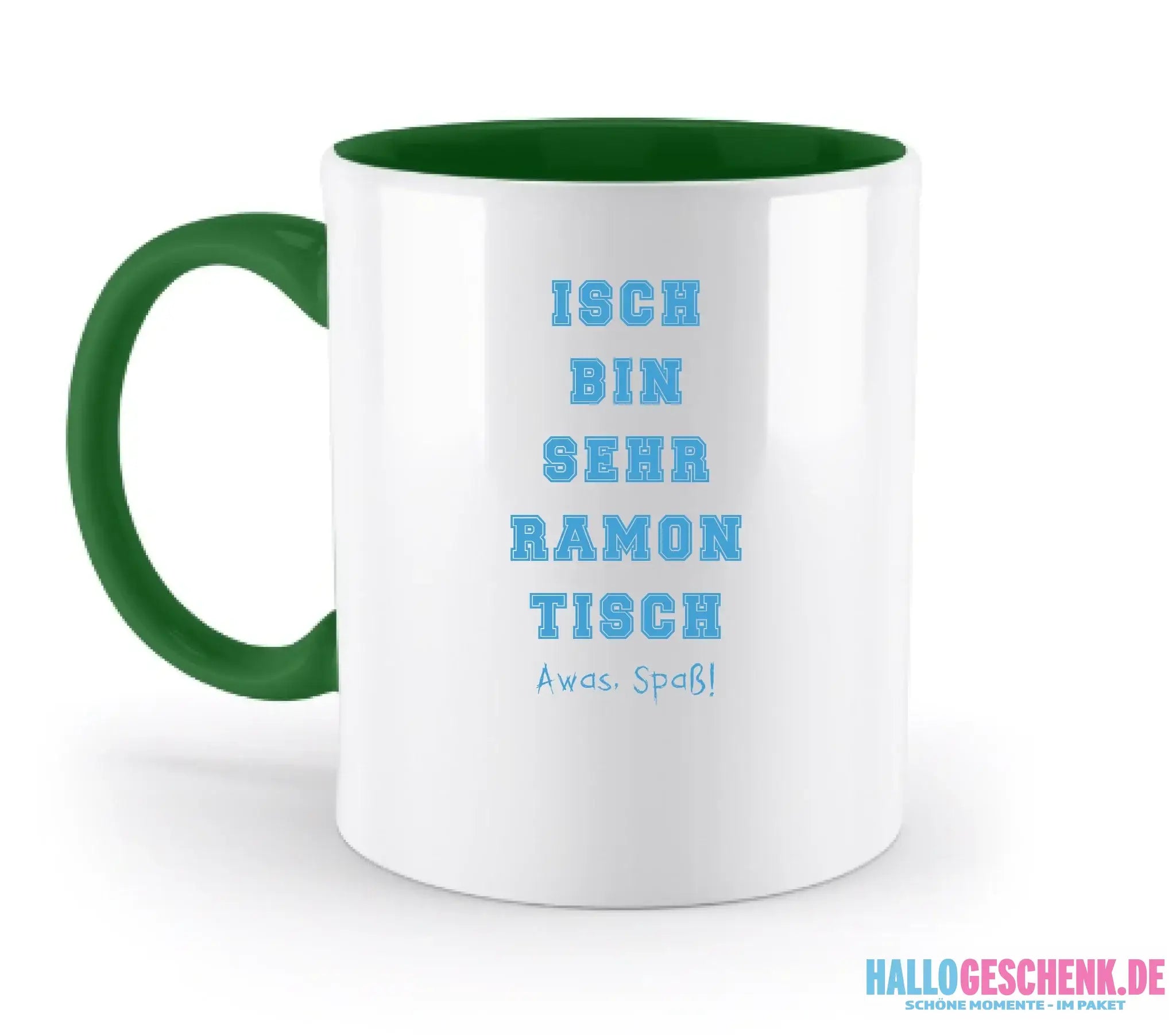 Wunschtext 2-teilig • zweifarbige Tasse • Exklusivdesign • personalisiert