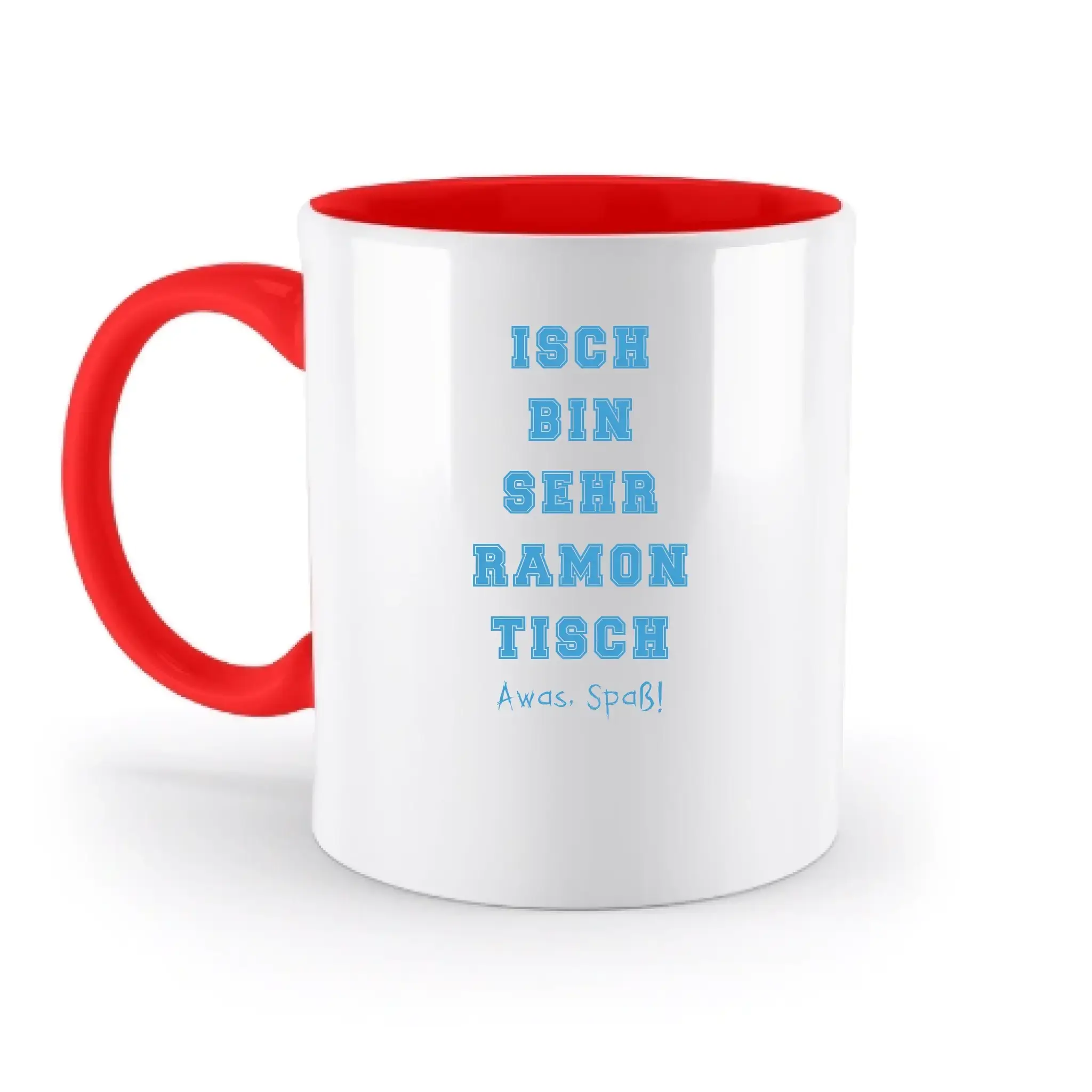 Wunschtext 2-teilig • zweifarbige Tasse • Exklusivdesign • personalisiert