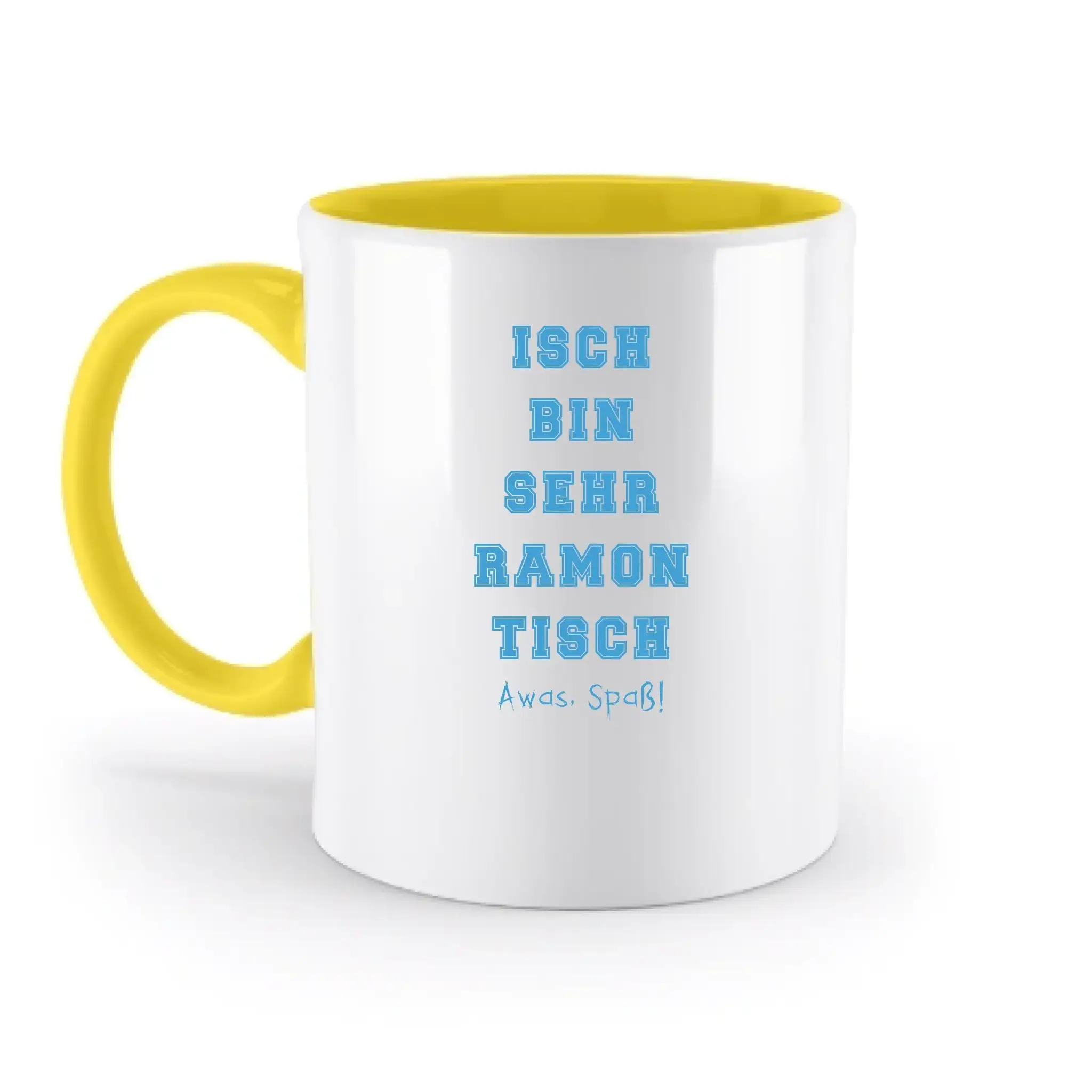 Wunschtext 2-teilig • zweifarbige Tasse • Exklusivdesign • personalisiert