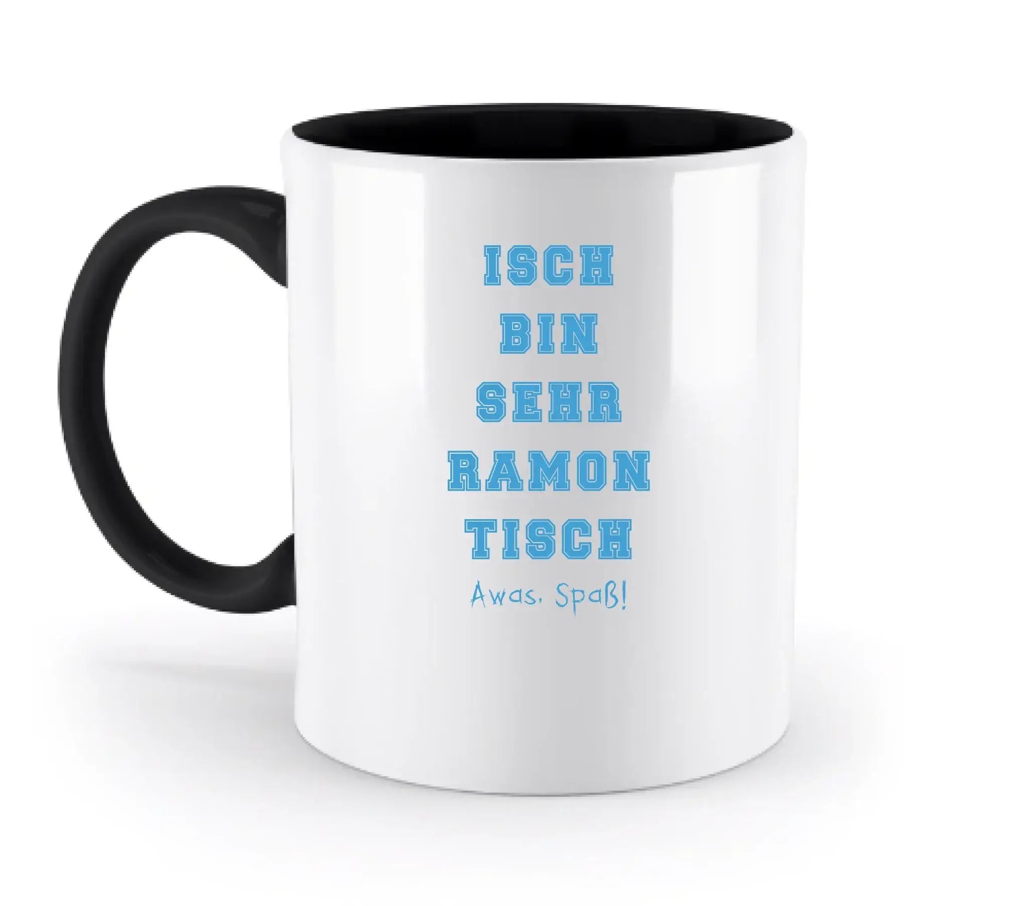 Wunschtext 2-teilig • zweifarbige Tasse • Exklusivdesign • personalisiert