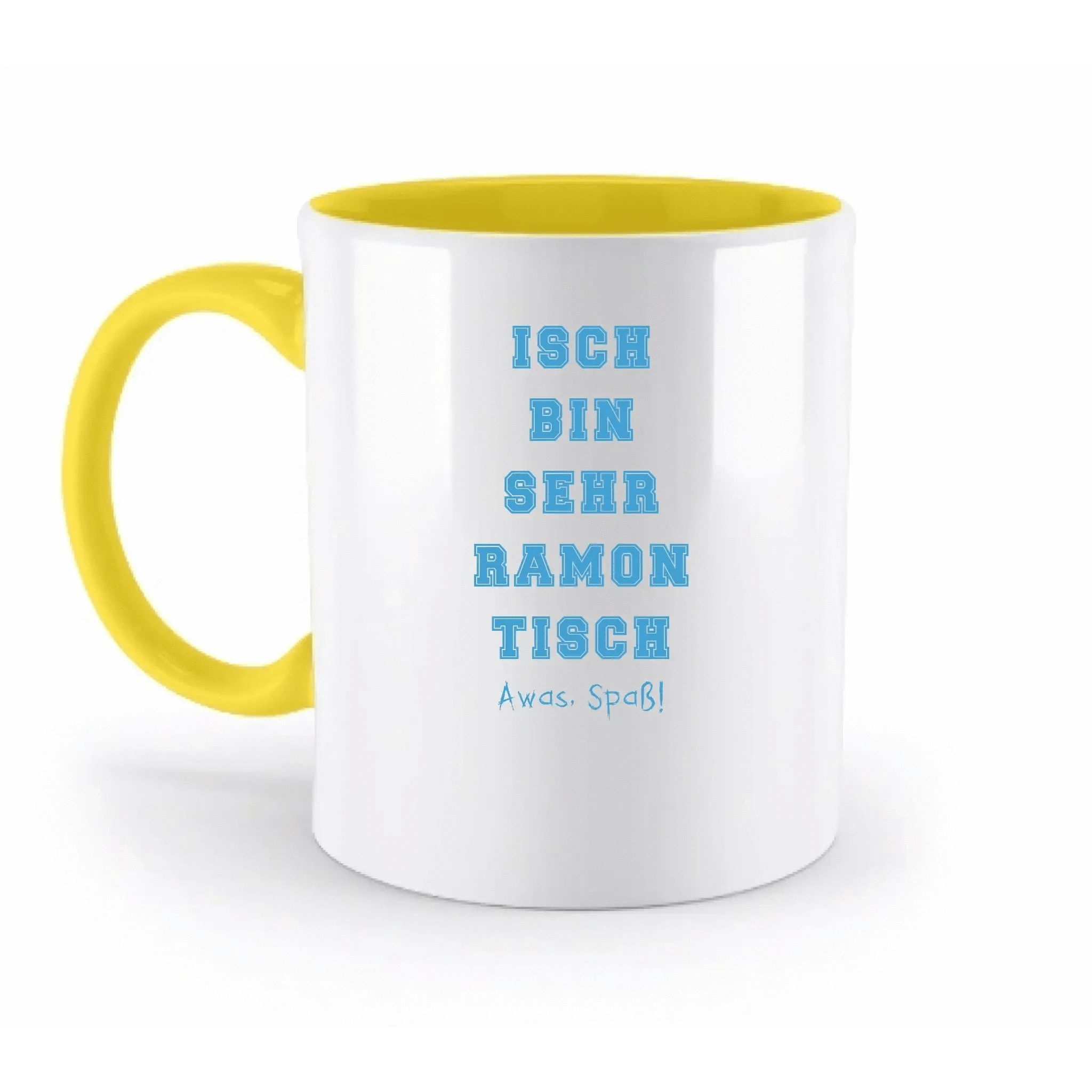 Wunschtext 2-teilig • zweifarbige Tasse • Exklusivdesign • personalisiert