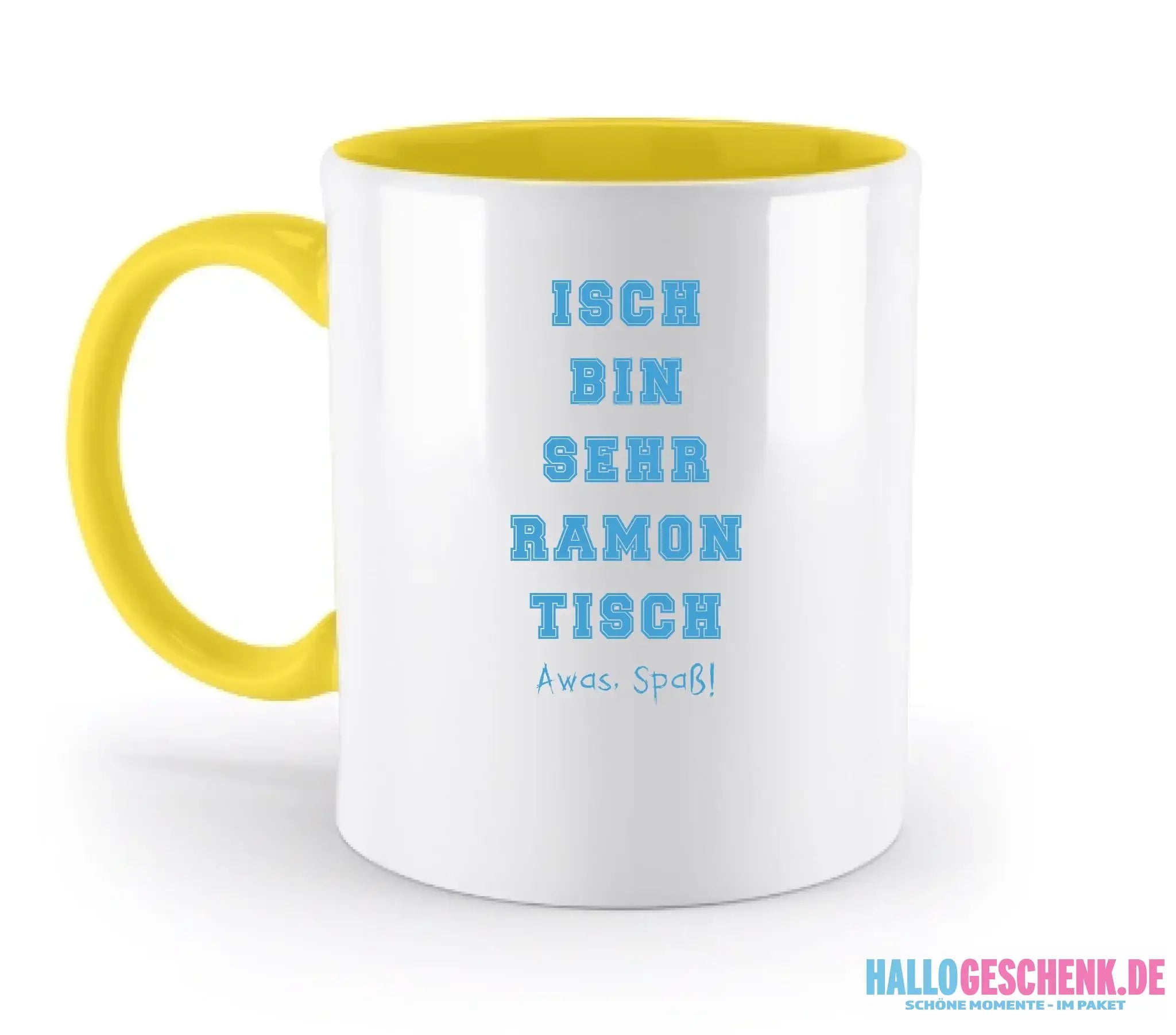 Wunschtext 2-teilig • zweifarbige Tasse • Exklusivdesign • personalisiert