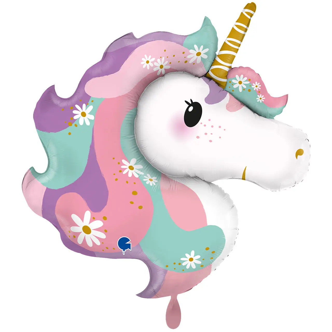 XXL Luftballon: Einhorn Birthday Hippie Unicorn Luft/Helium