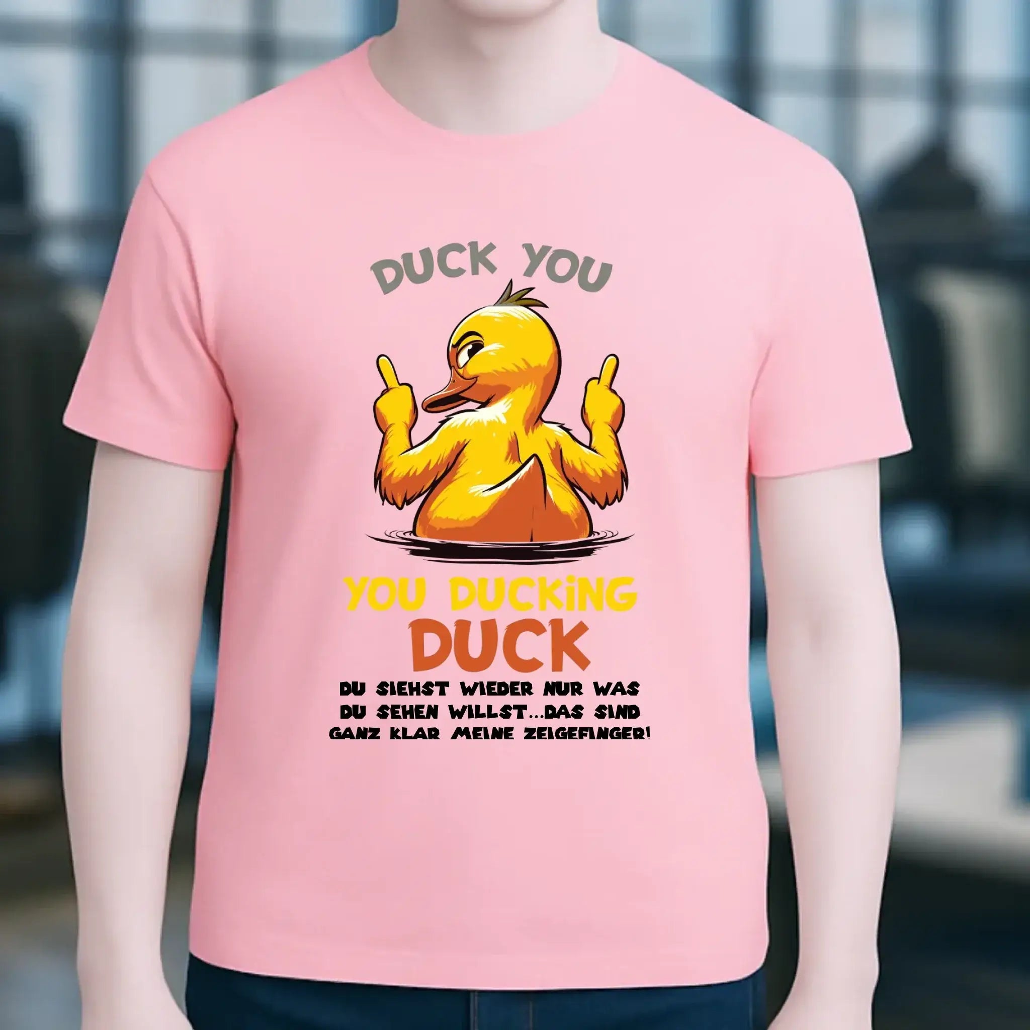 You ducking Duck • ENTE • Unisex Premium T-Shirt XS-5XL aus Bio-Baumwolle für Damen & Herren • Exklusivdesign • personalisiert