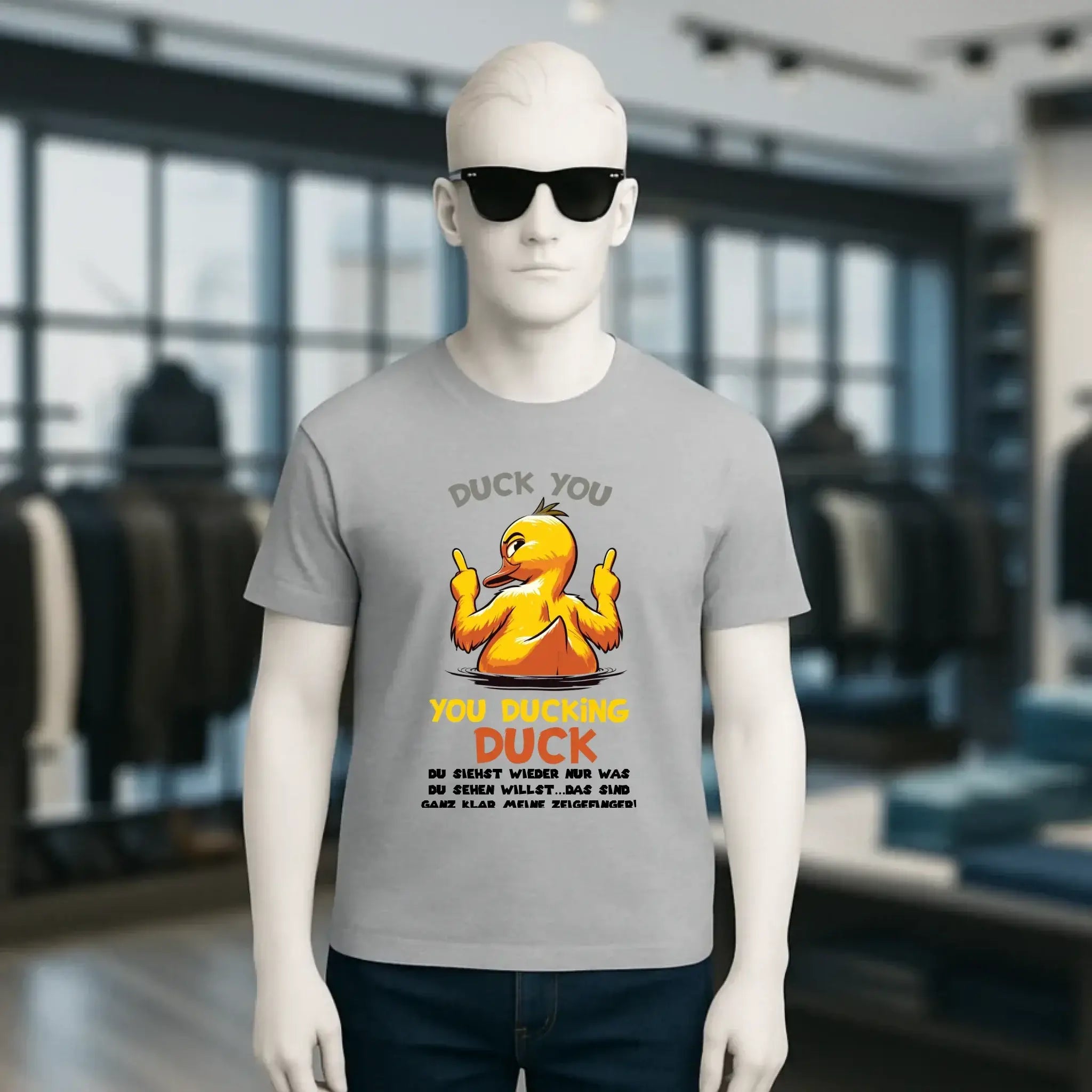 You ducking Duck • ENTE • Unisex Premium T-Shirt XS-5XL aus Bio-Baumwolle für Damen & Herren • Exklusivdesign • personalisiert