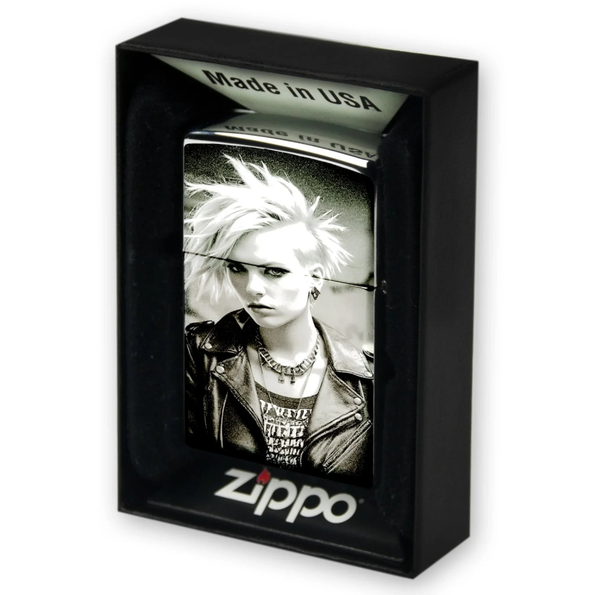 Zippo Feuerzeug mit deinem Foto • Lasergravur • Original Made in USA • Live-Vorschau - eigenen (personalisierte