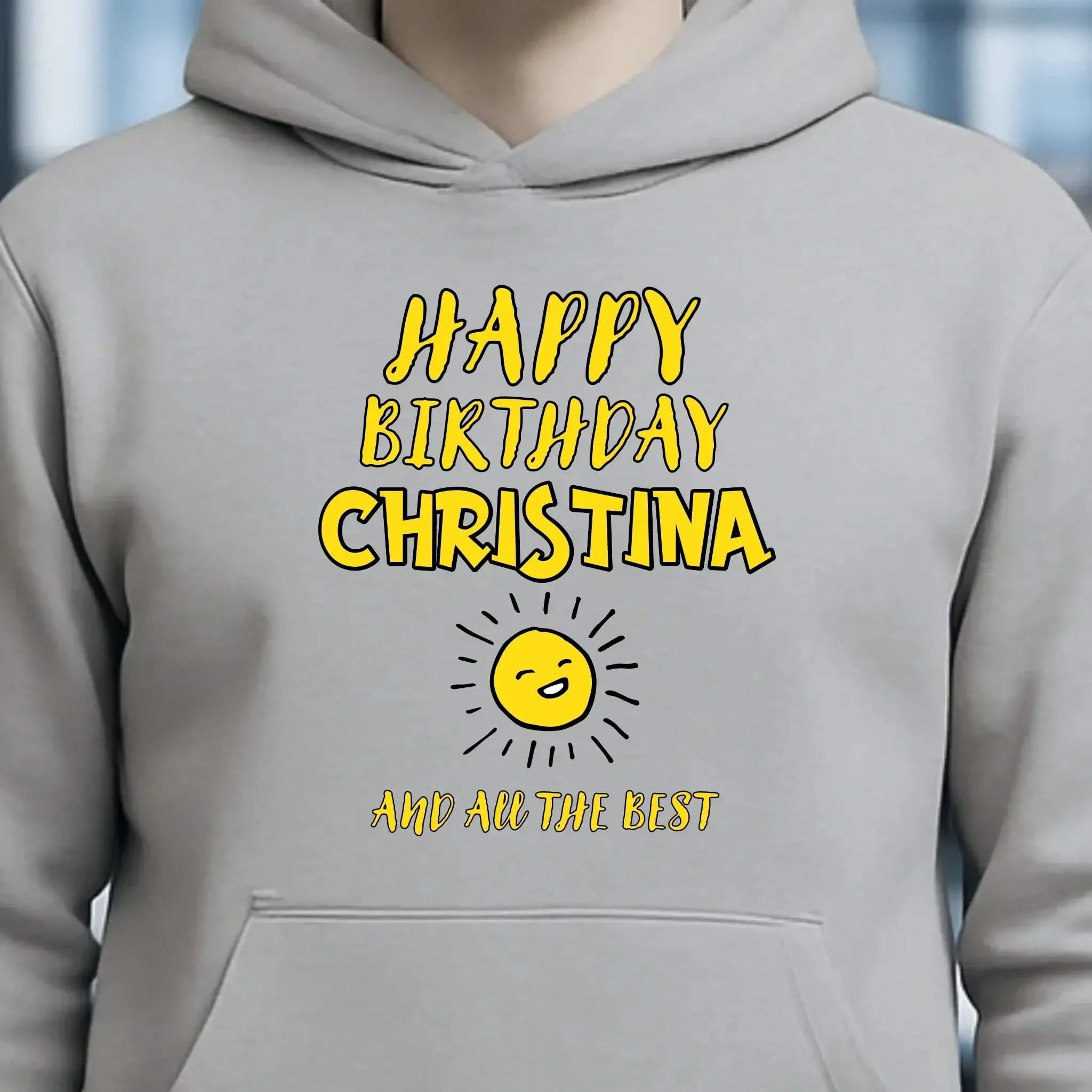 Zum Geburtstag mit/ohne Wunschname • Birthday Designer • Unisex Premium Hoodie XS-5XL aus Bio-Baumwolle für Damen & Herren • personalisiert