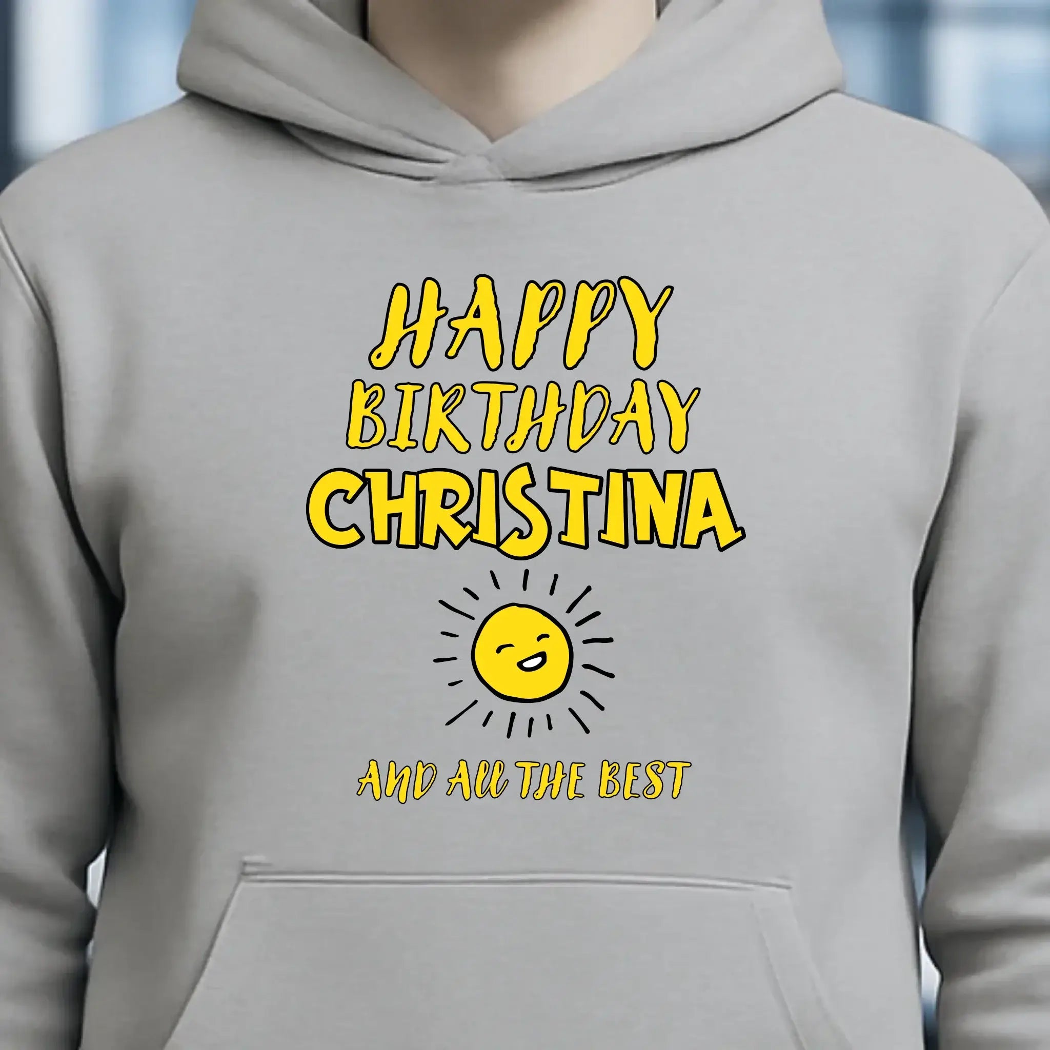 Zum Geburtstag mit/ohne Wunschname • Birthday Designer • Unisex Premium Hoodie XS-5XL aus Bio-Baumwolle für Damen & Herren • personalisiert