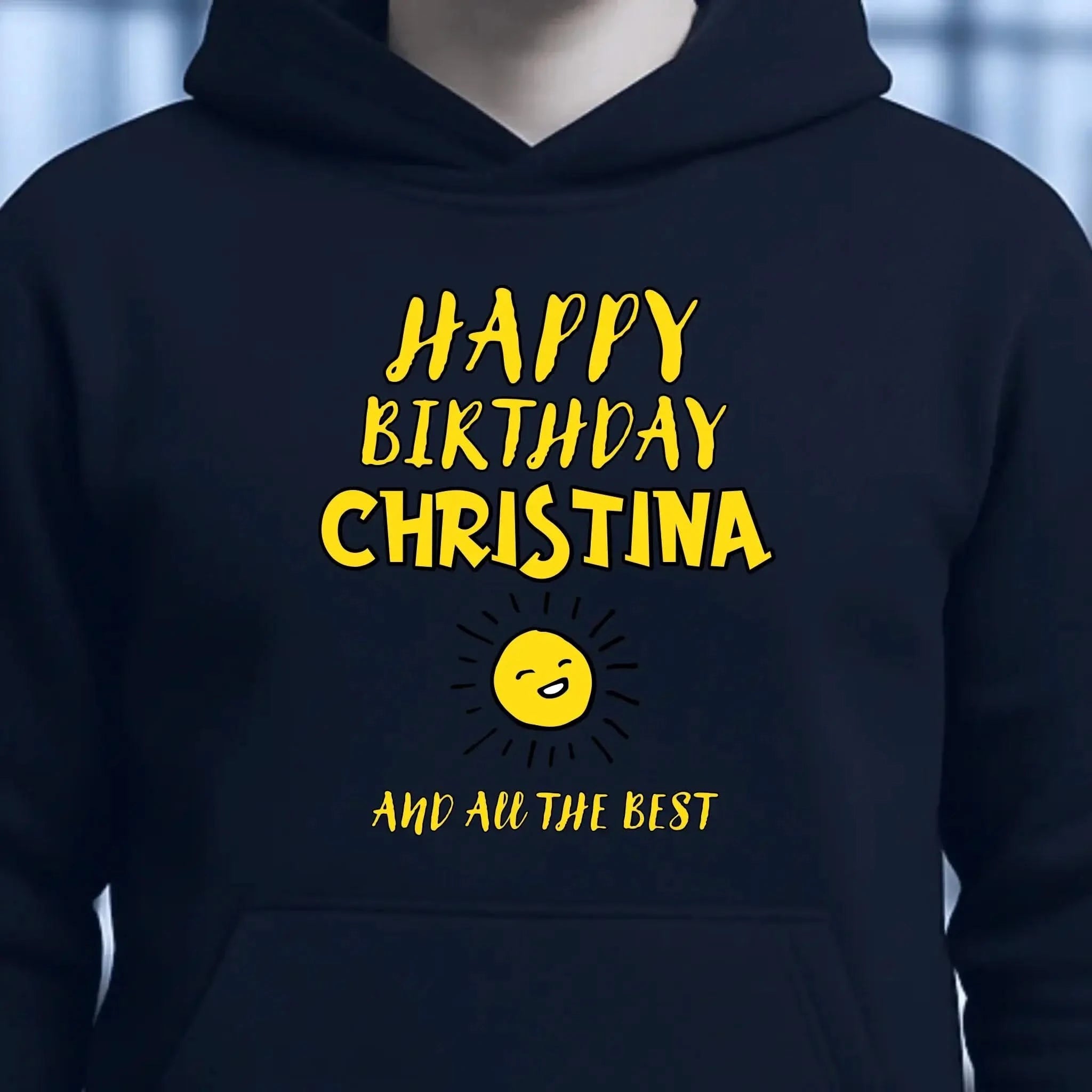 Zum Geburtstag mit/ohne Wunschname • Birthday Designer • Unisex Premium Hoodie XS-5XL aus Bio-Baumwolle für Damen & Herren • personalisiert
