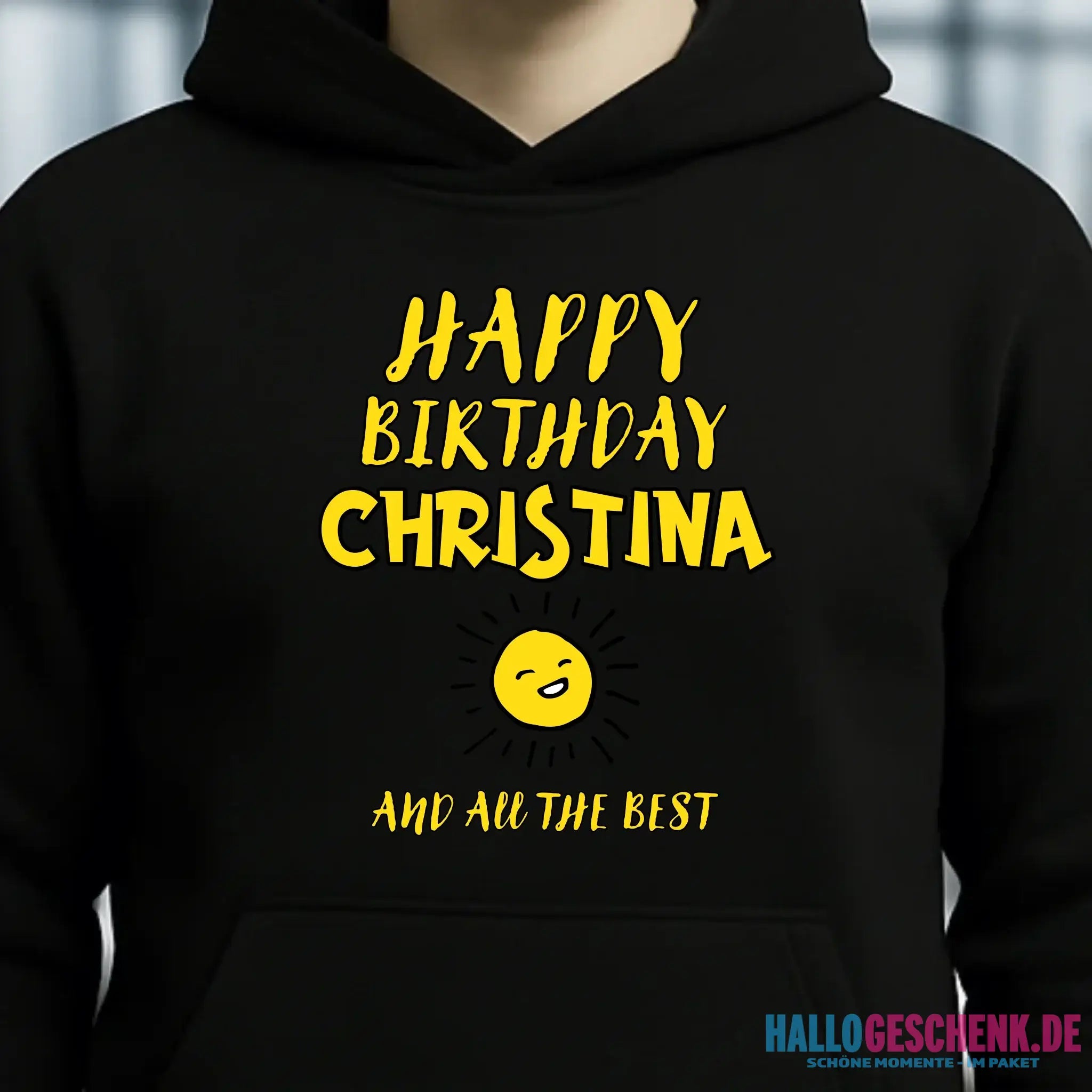 Zum Geburtstag mit/ohne Wunschname • Birthday Designer • Unisex Premium Hoodie XS-5XL aus Bio-Baumwolle für Damen & Herren • personalisiert