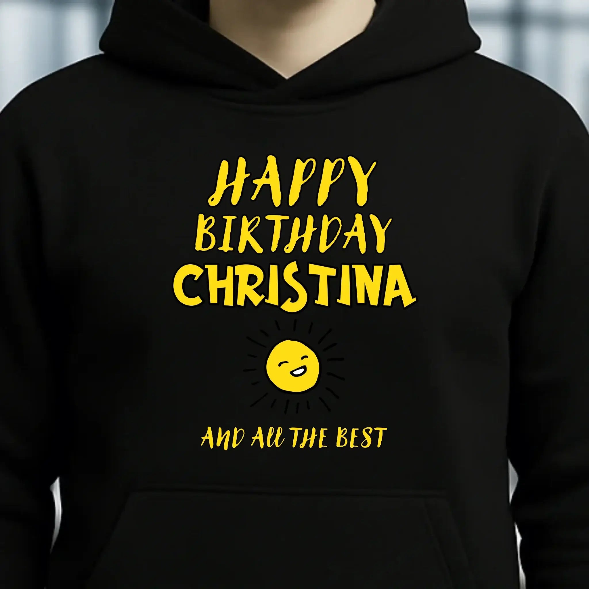 Zum Geburtstag mit/ohne Wunschname • Birthday Designer • Unisex Premium Hoodie XS-5XL aus Bio-Baumwolle für Damen & Herren • personalisiert