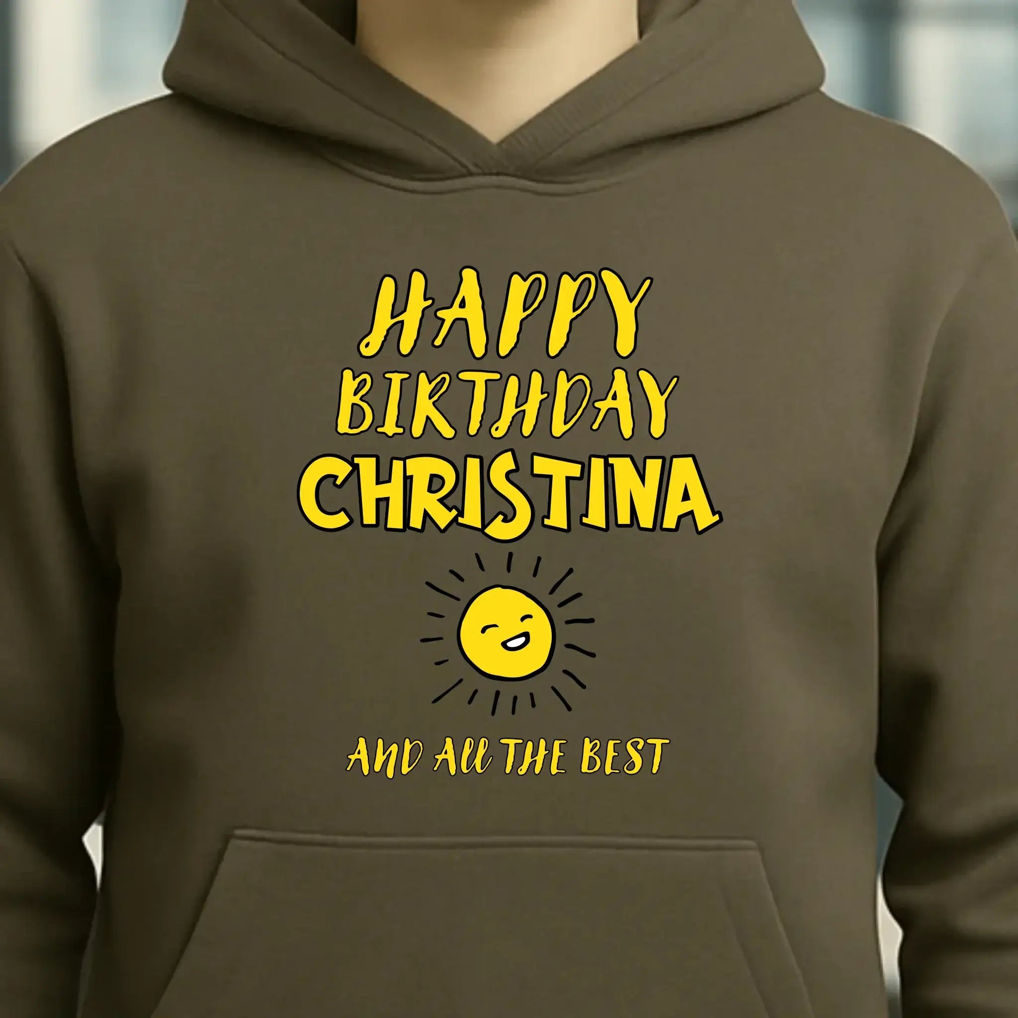 Zum Geburtstag mit/ohne Wunschname • Birthday Designer • Unisex Premium Hoodie XS-5XL aus Bio-Baumwolle für Damen & Herren • personalisiert