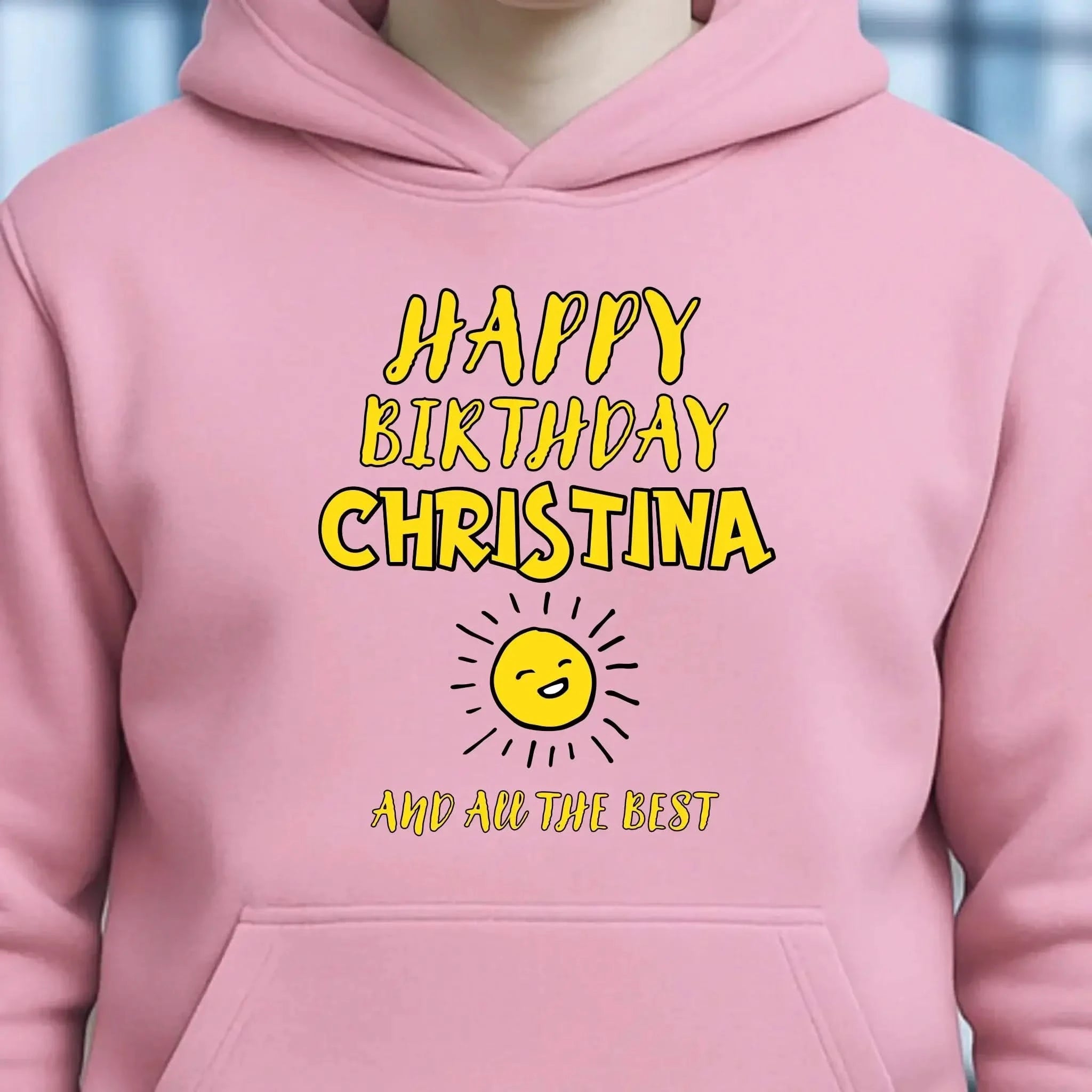 Zum Geburtstag mit/ohne Wunschname • Birthday Designer • Unisex Premium Hoodie XS-5XL aus Bio-Baumwolle für Damen & Herren • personalisiert