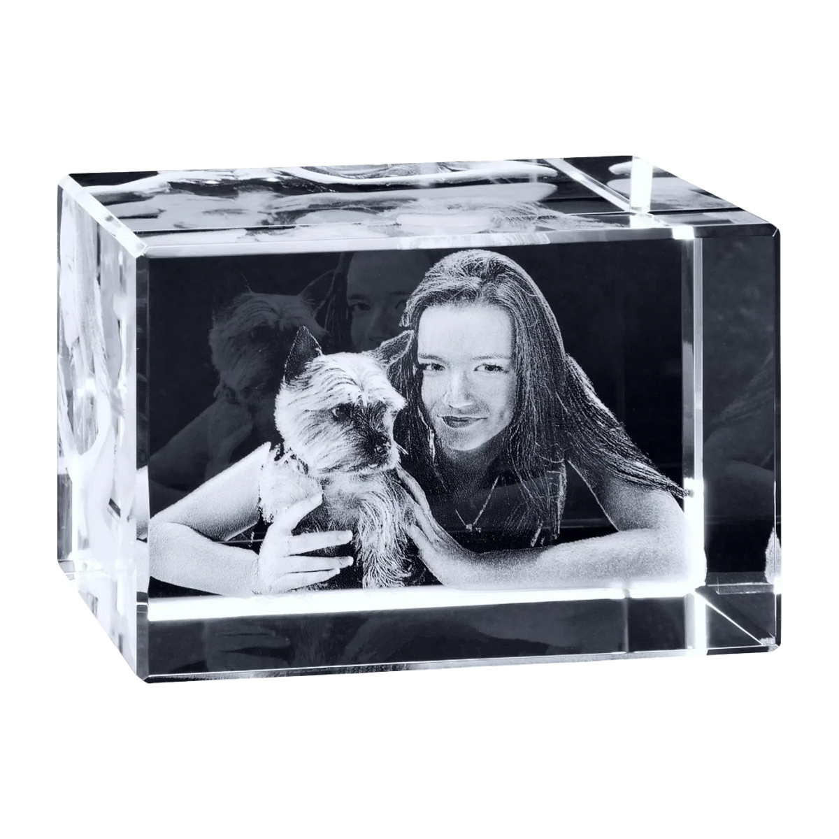 3D Foto im Glasblock kaufen: das Komplett-Set mit LED für maximale Wirkung