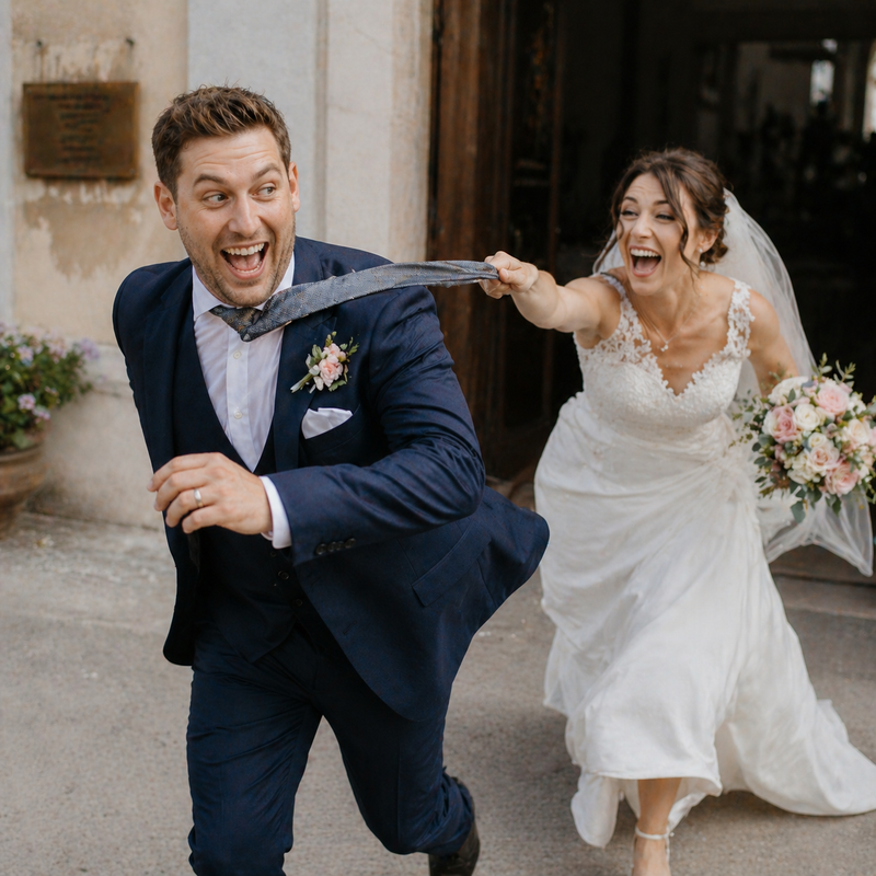 Weißes geschenkbox mit goldband und schleife für hochzeit in einer festlichen sammlung