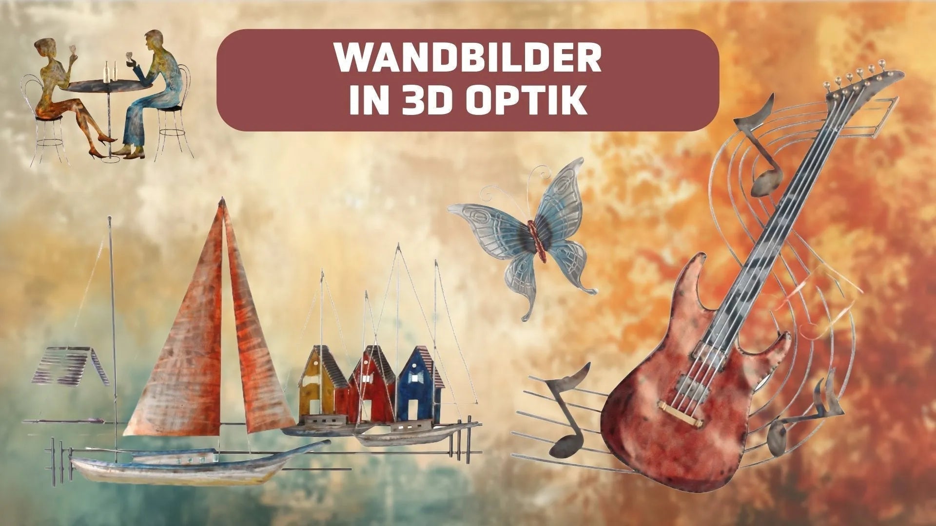 Reliefbilder • Wanddeko in 3D-Optik - HalloGeschenk.de