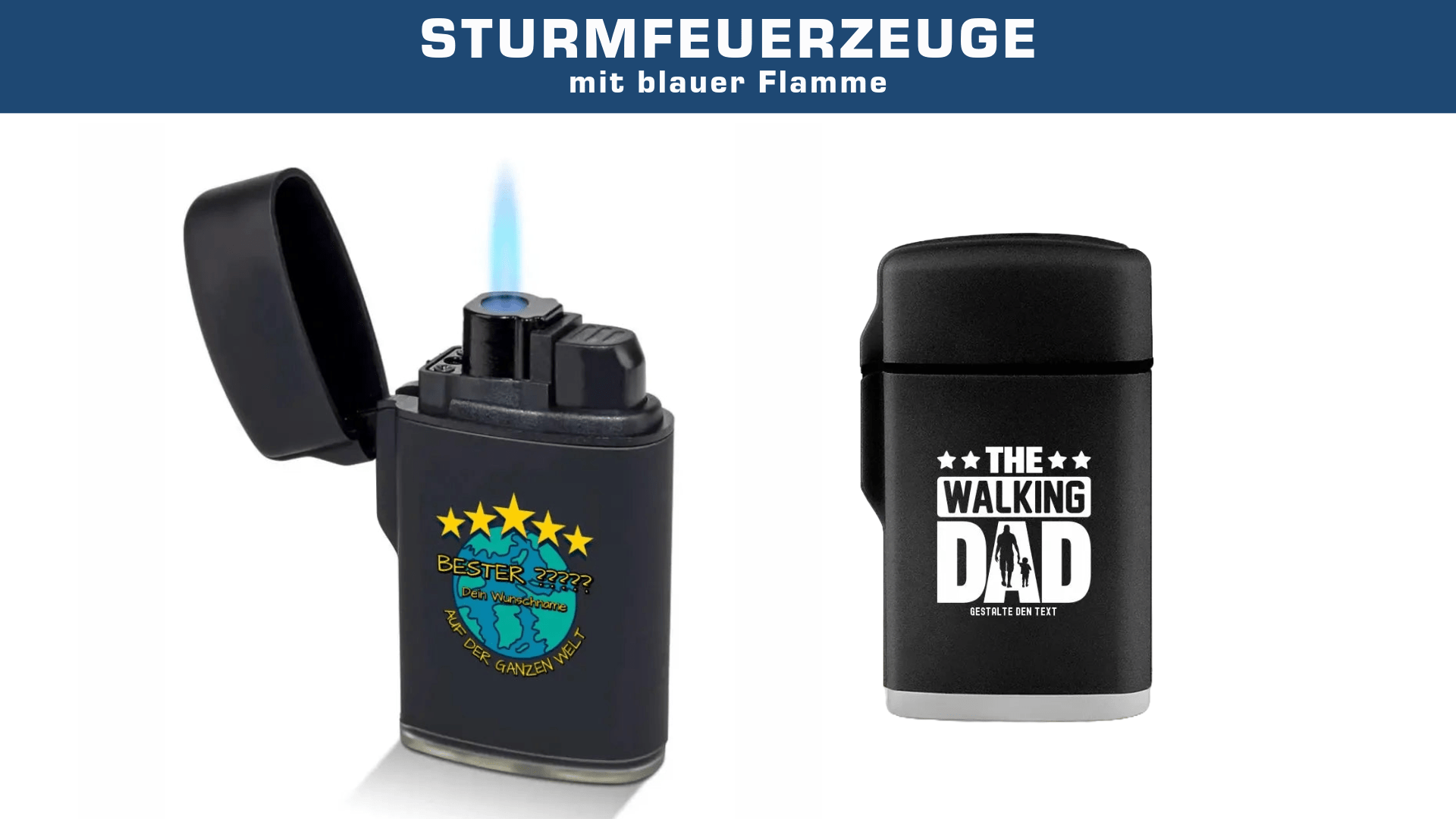 Feuerzeuge - HalloGeschenk.de