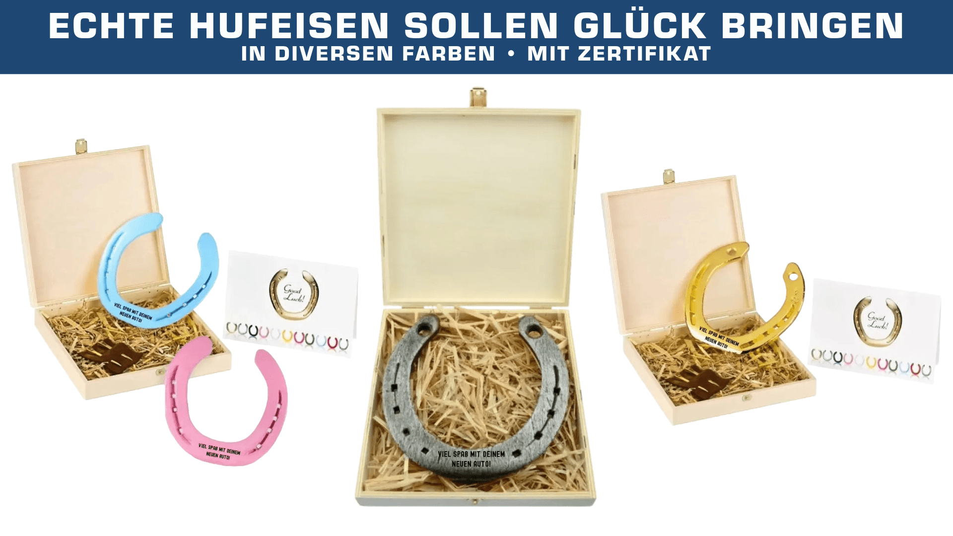 Glückshufeisen - HalloGeschenk.de