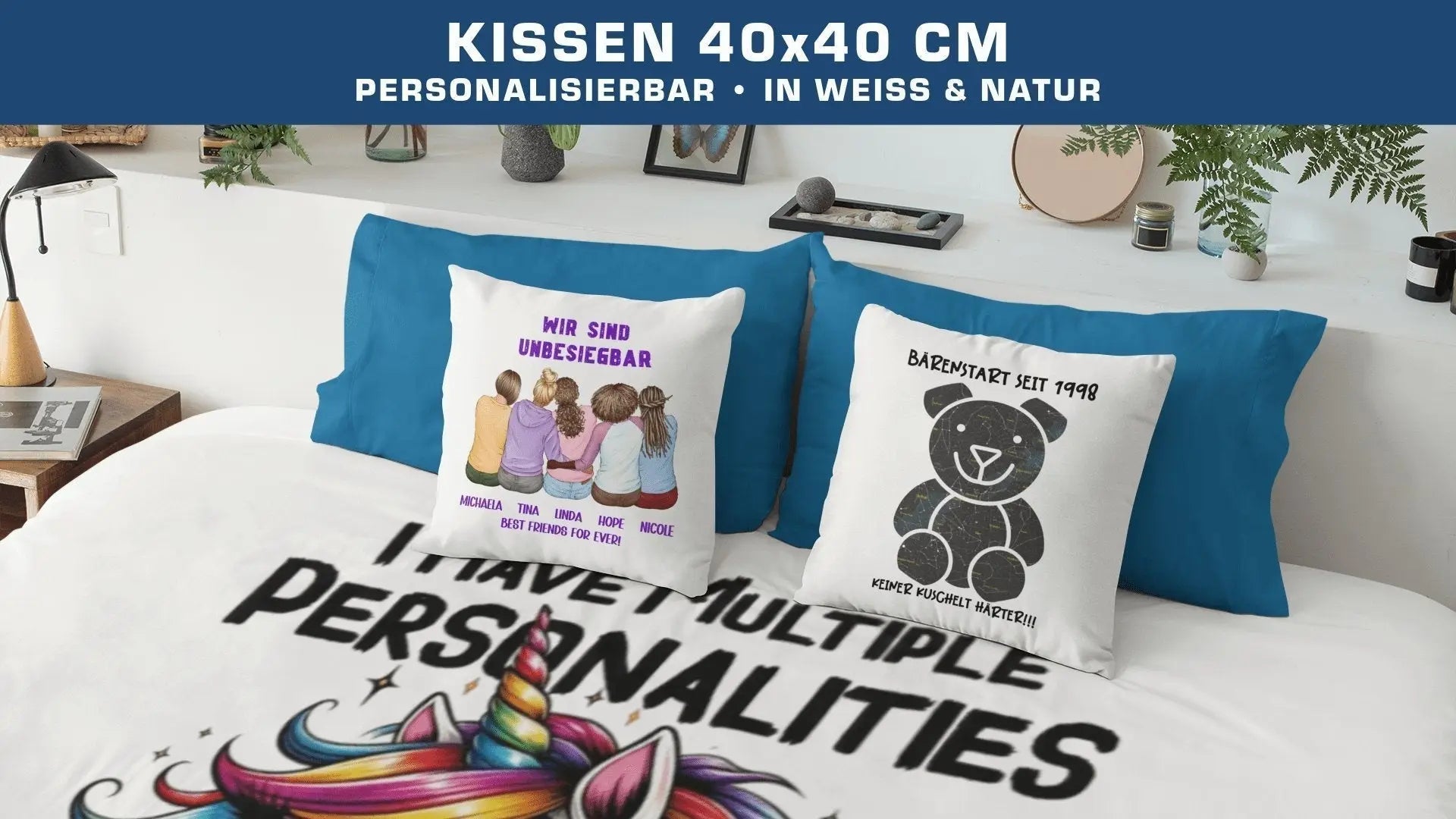 Kissen 40x40
