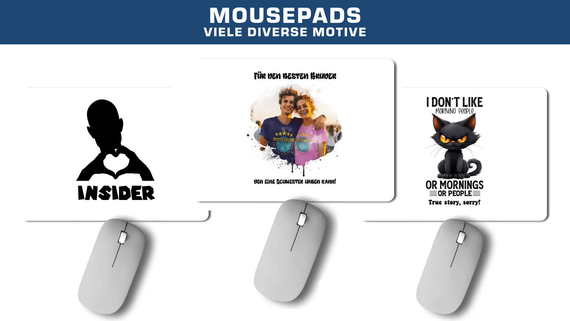 Mousepads - HalloGeschenk.de