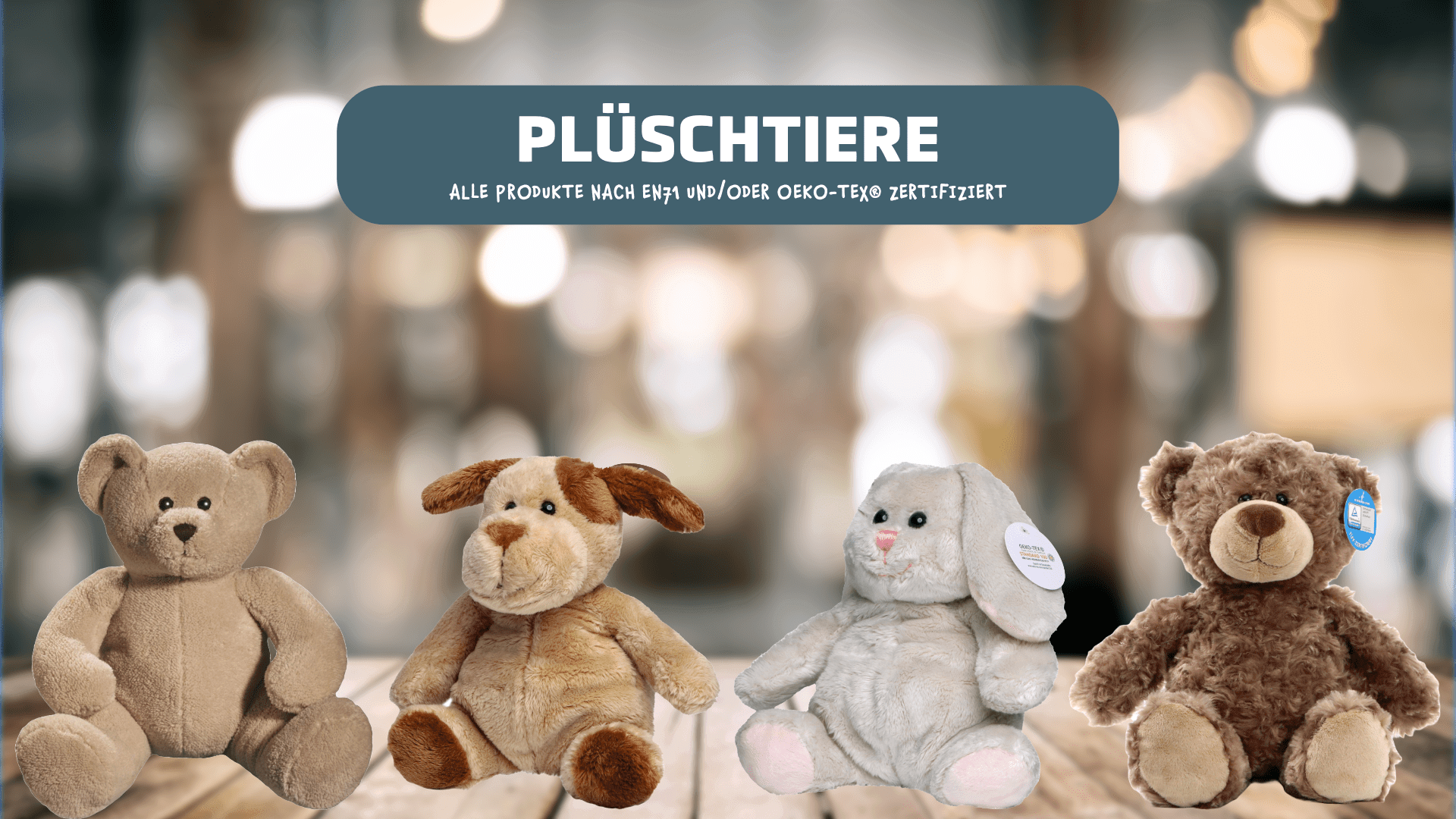 Plüschtiere