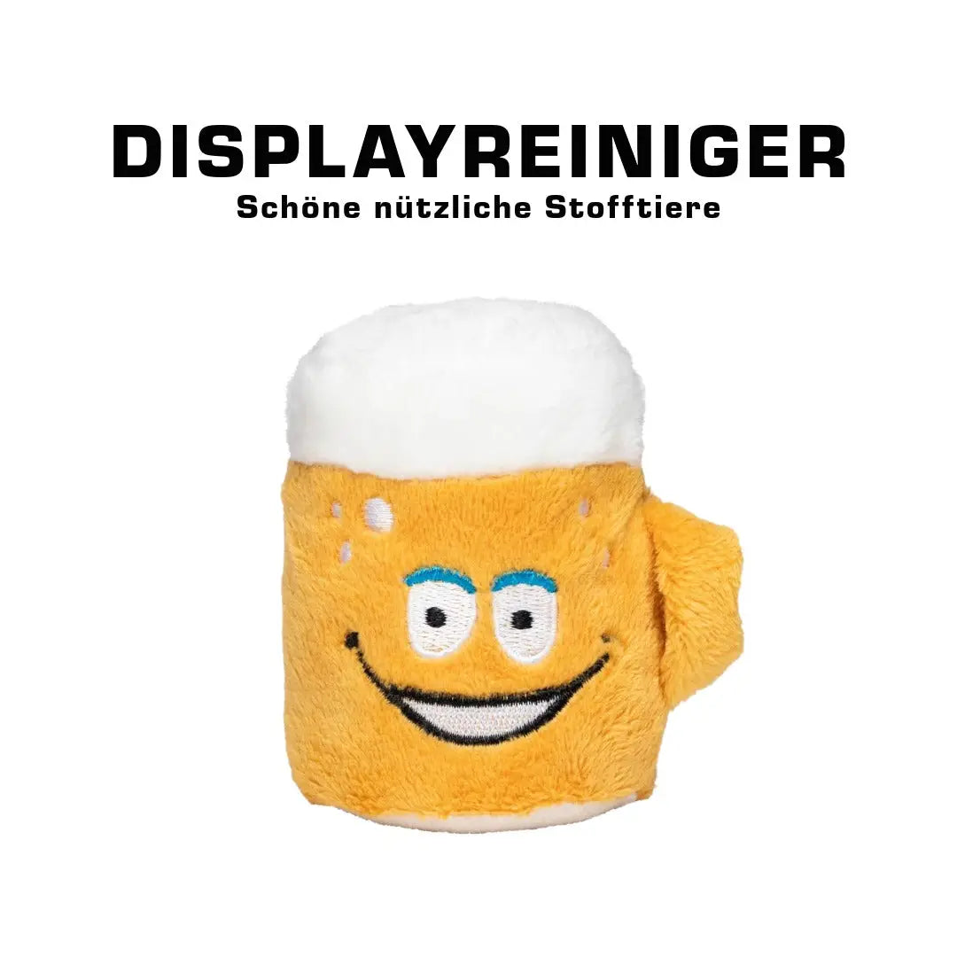 Plüsch Display-Reinigungstuch - HalloGeschenk.de
