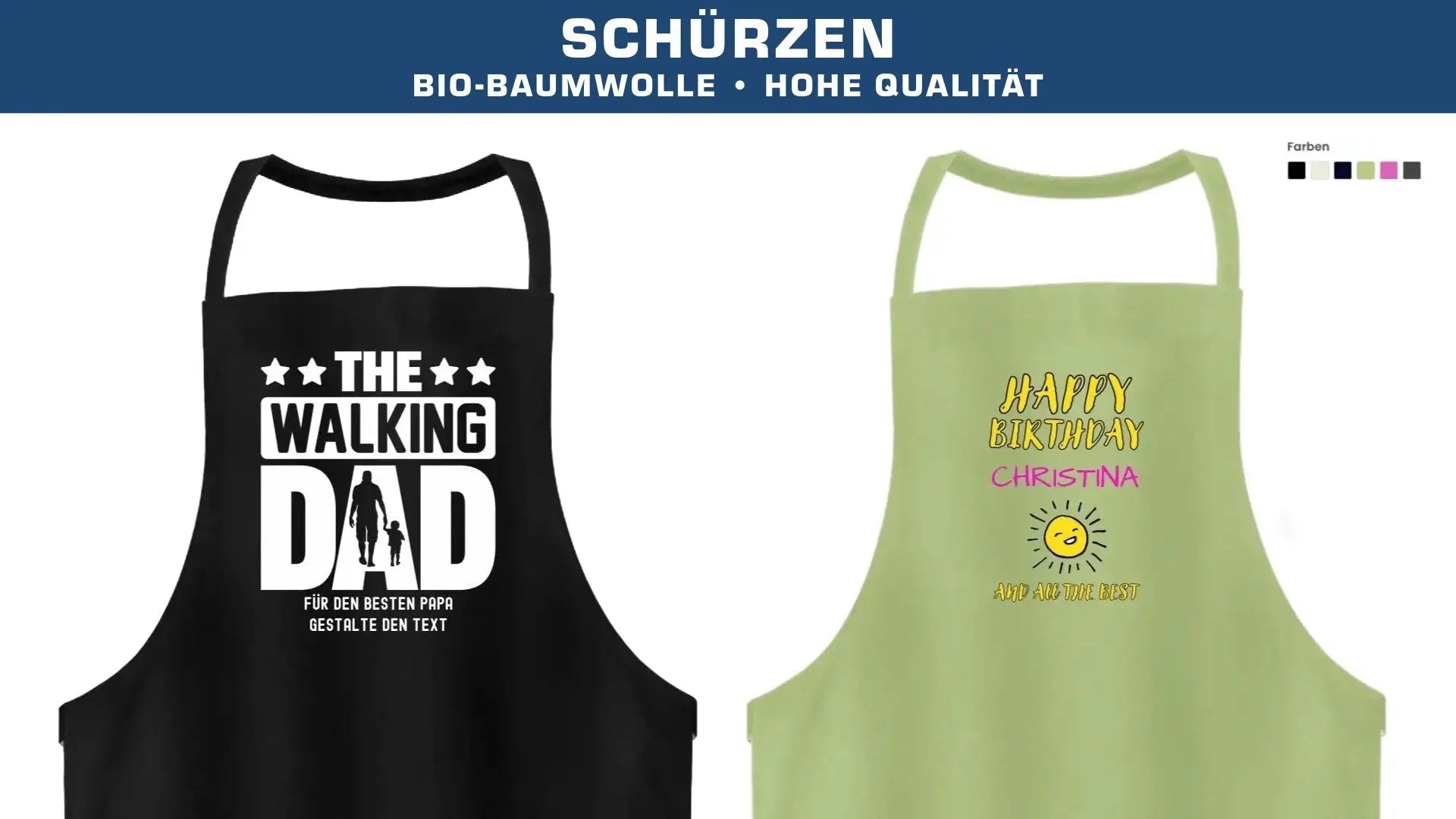 Schürzen Kochschürzen / Grillschürzen