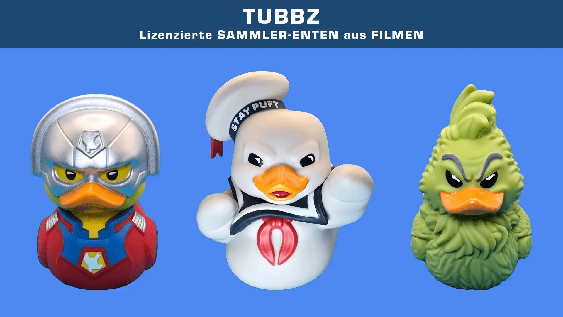 Tubbz-Enten aus Film & Musik - HalloGeschenk.de