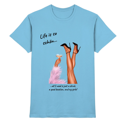 Ladies: Party-Beine • mehrere Artikel • ’Statement-Collection’ • Wunschtext • personalisierte Figuren - Premium Herren