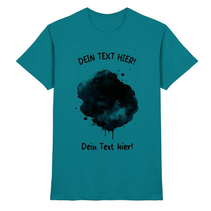 Farbklecks-Effekt • mehrere Artikel • ’Statement-Collection’ • Wunschtext • Mein Fotomotiv - Premium Herren T-Shirt