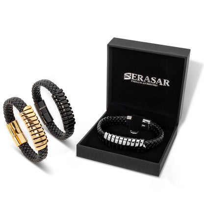 Lederarmband "Helix"