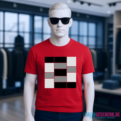 14 Bilder Collage mit deinen Fotos - Unisex Premium T-Shirt XS-5XL aus Bio-Baumwolle für Damen & Herren