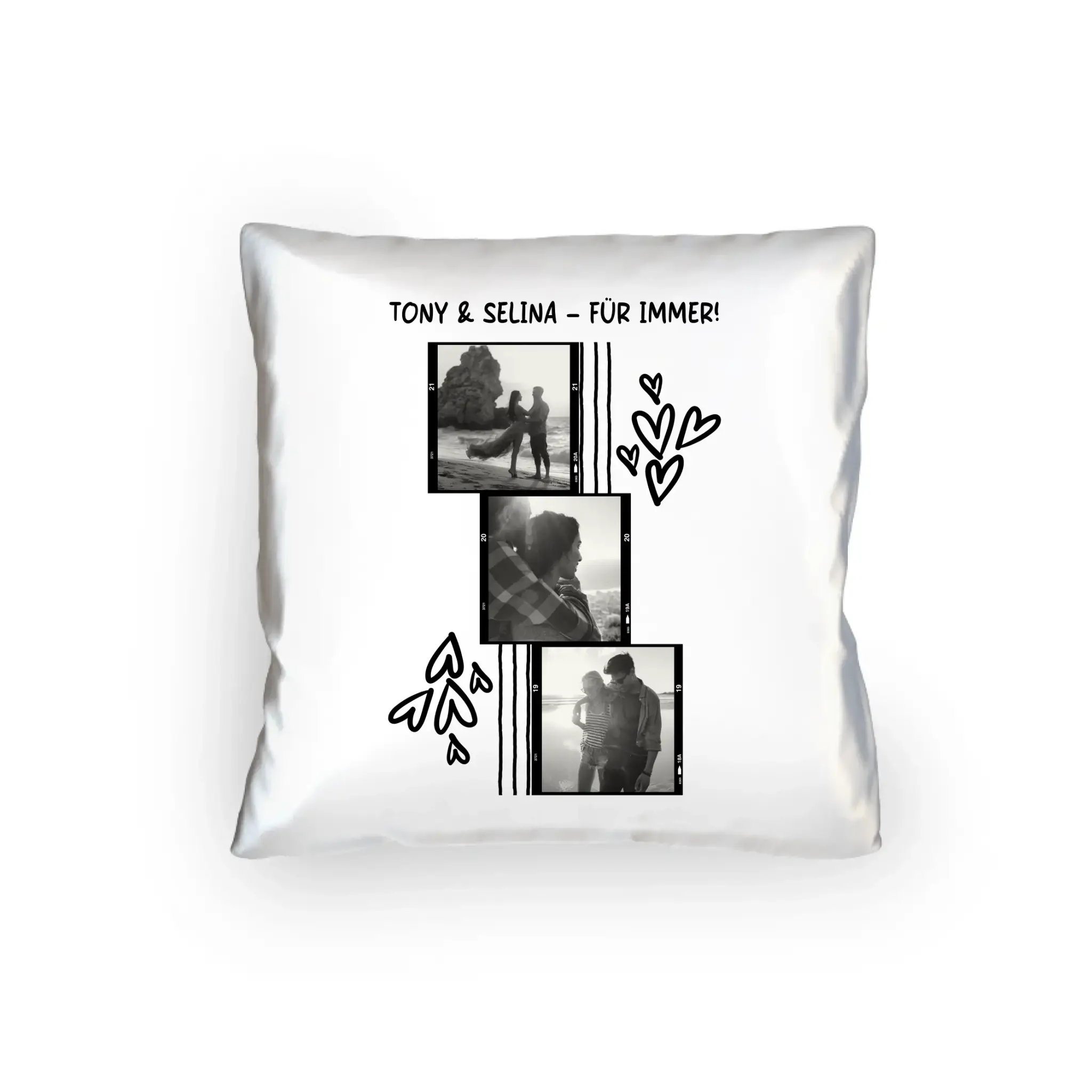 15 + personalisierbare Fotomotive ’Allerlei’-Kollektion • Kissen 40x40 cm - Kissen 40x40 cm / White / 40cm-x-40cm
