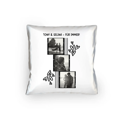 15 + personalisierbare Fotomotive ’Allerlei’-Kollektion • Kissen 40x40 cm - Kissen 40x40 cm / White / 40cm-x-40cm