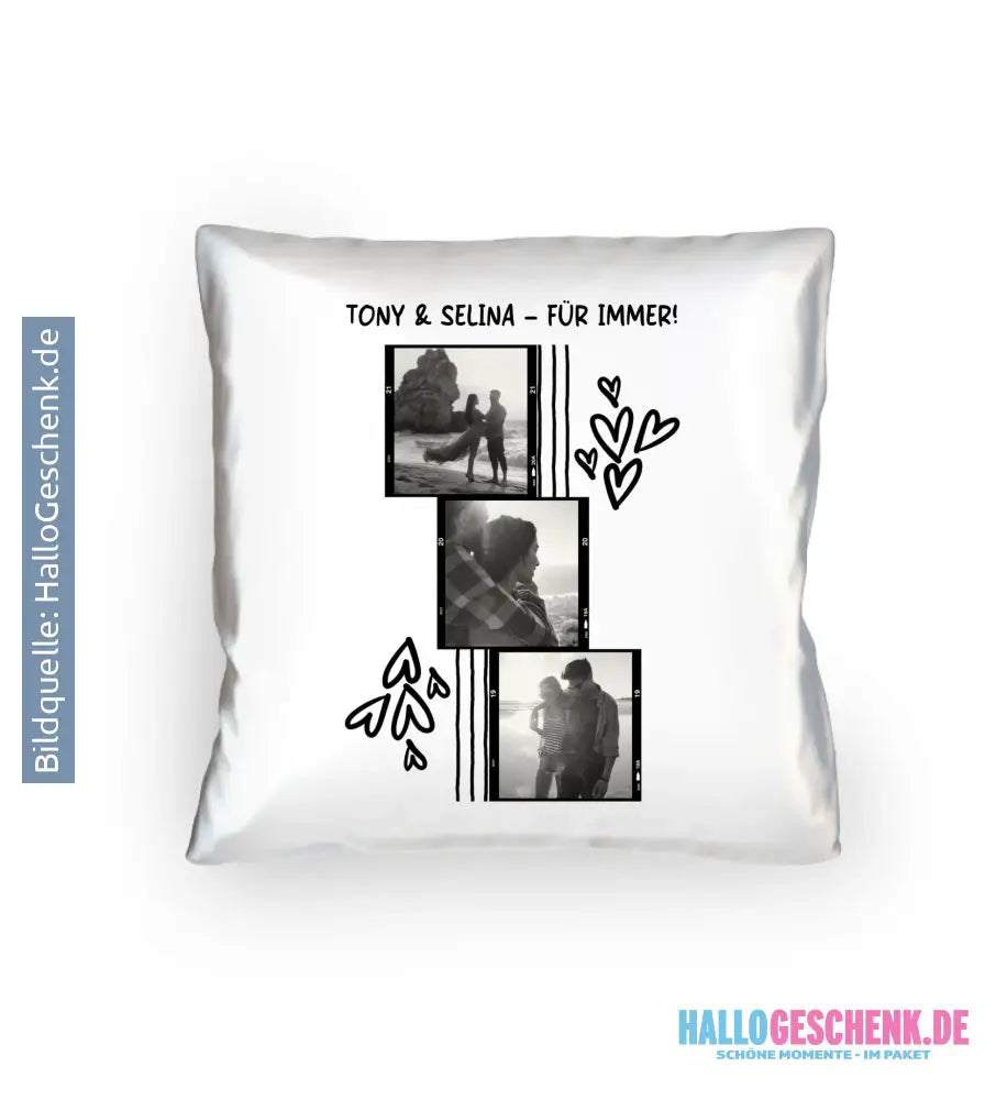 15+ personalisierbare Fotomotive ’Allerlei’-Kollektion • Kissen 40x40 cm - Kissen 40x40 cm / White / 40cm-x-40cm