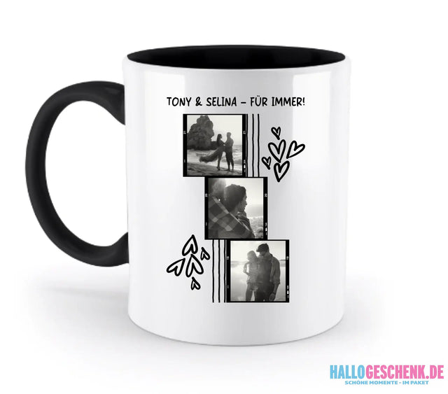 15+ personalisierbare Fotomotive ’Allerlei’-Kollektion • zweifarbige Tasse (spülmaschinenfest) - FOTOMOTIV GESTALTEN