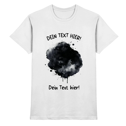 KI-Cartoon-Effekt Splash • mehrere Artikel • ’Statement-Collection’ • Wunschtext • Mein Fotomotiv - Premium Herren