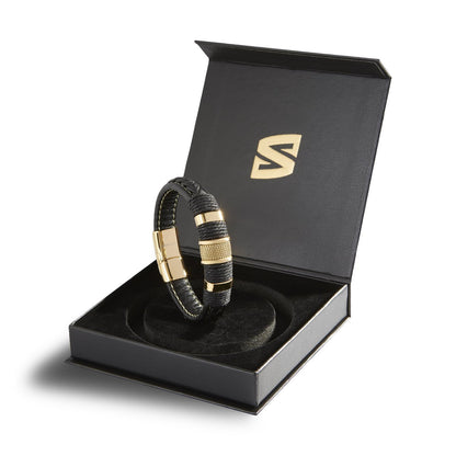 Lederarmband „Ring“