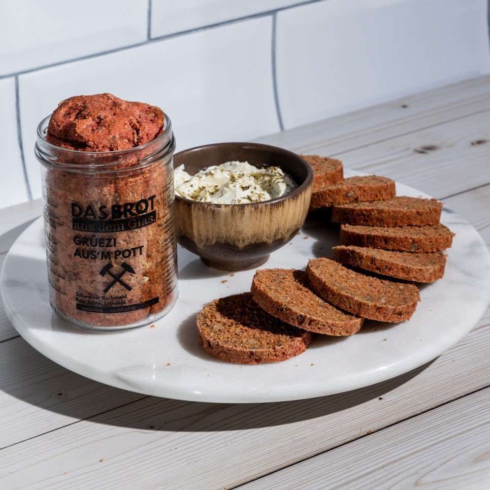 2 x Geschenkbox 3er Set Das Brot aus dem Glas