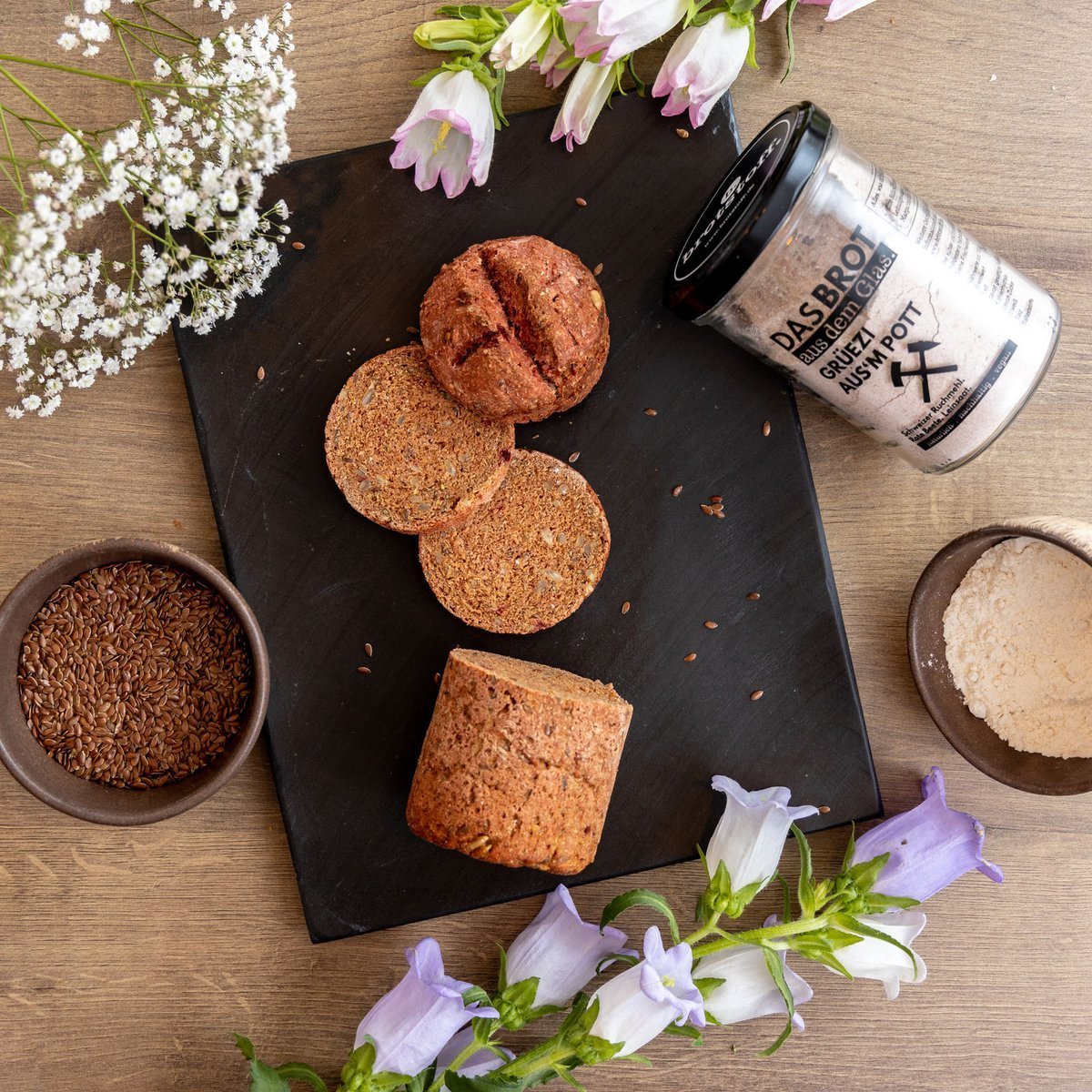 2 x Geschenkbox 3er Set Das Brot aus dem Glas