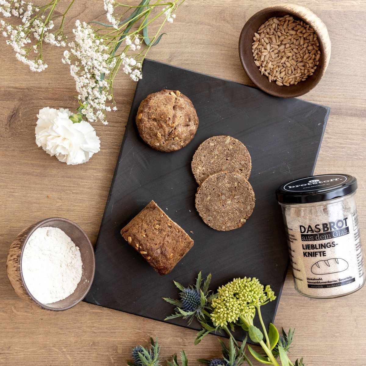 2 x Geschenkbox 3er Set Das Brot aus dem Glas