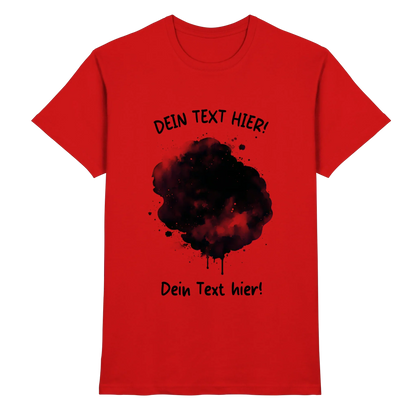 KI-Cartoon-Effekt Splash • mehrere Artikel • ’Statement-Collection’ • Wunschtext • Mein Fotomotiv - Premium Herren